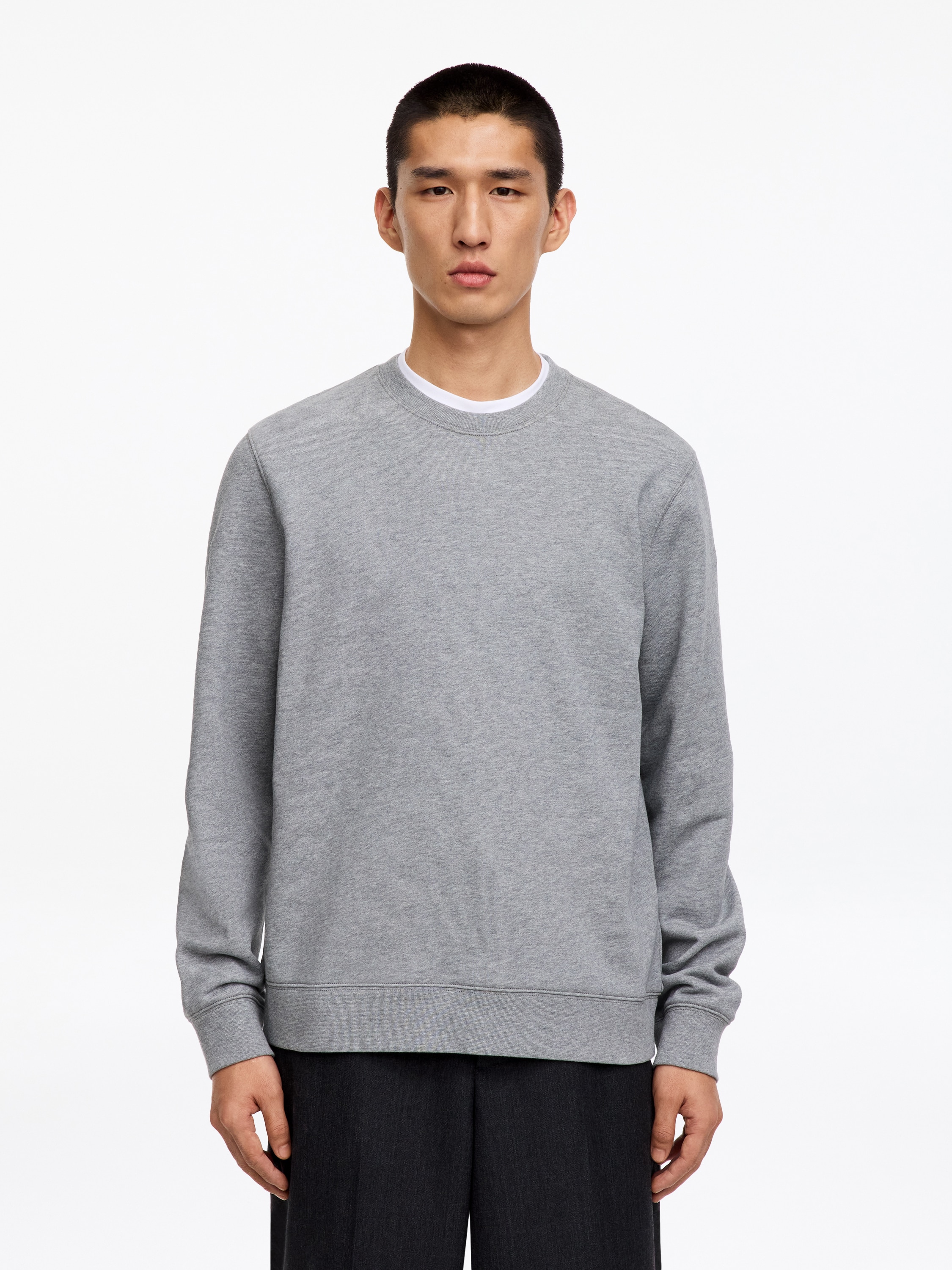 Mittelschweres Sweatshirt - Grau/Taubenblau/Dunkelblau/Dunkelblau/Schwarz/Braun