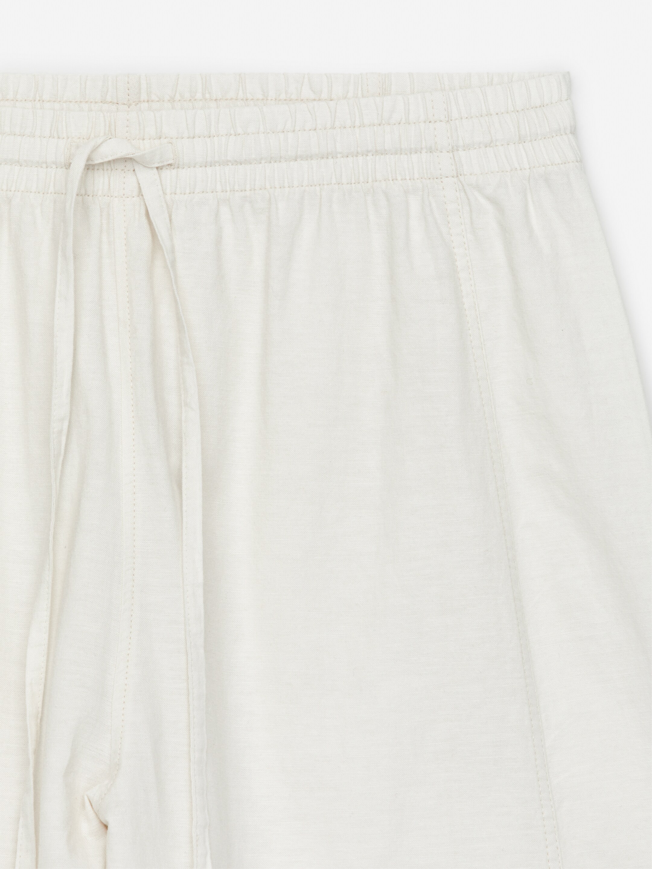 Agrandir l'image: Pantalon en lin et coton - Blanc - FEMME | H&M BE 2