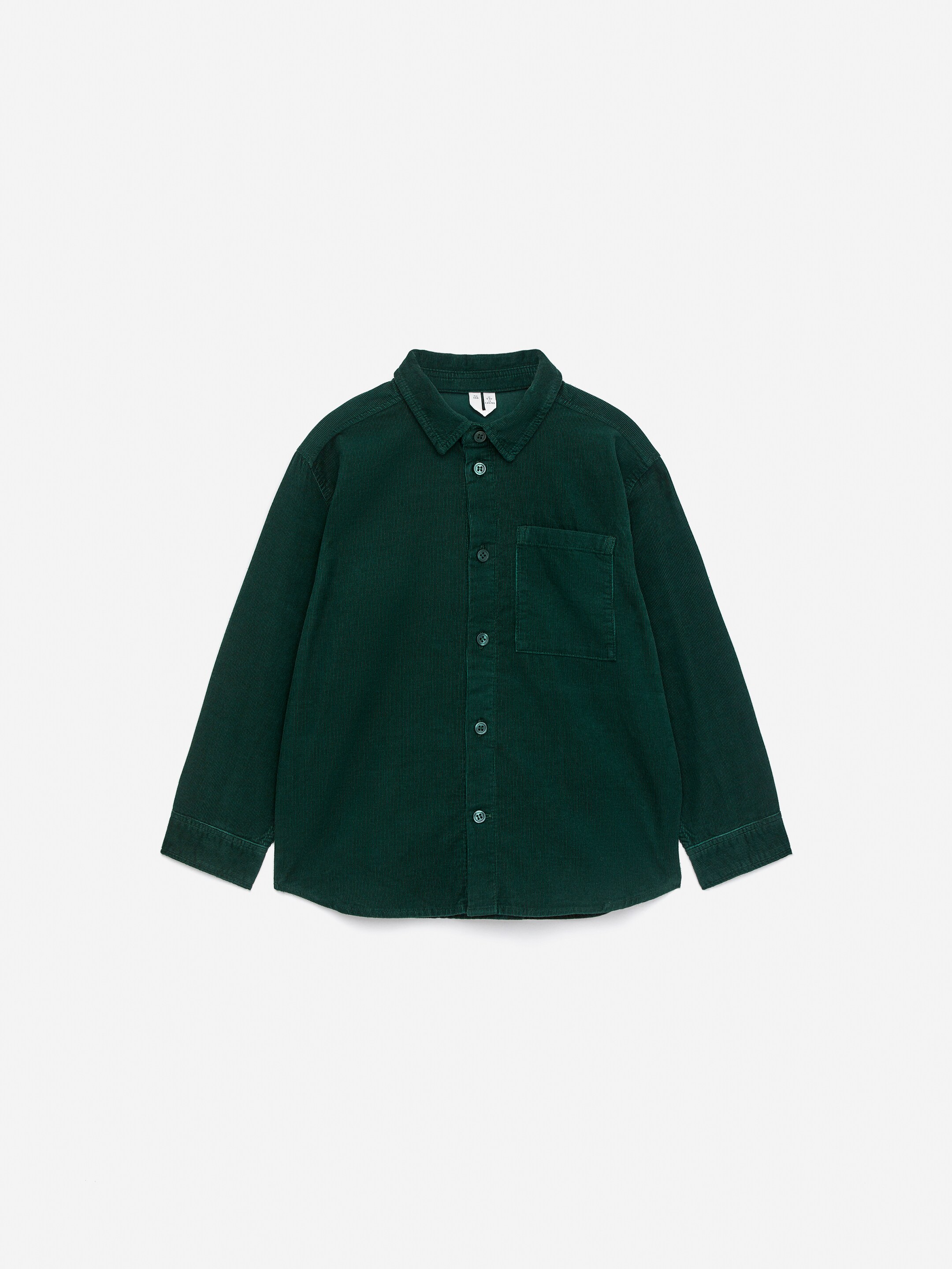 Visualizza immagine più grande: Camicia in velluto a coste - Verde scuro - BAMBINO | H&M IT 1