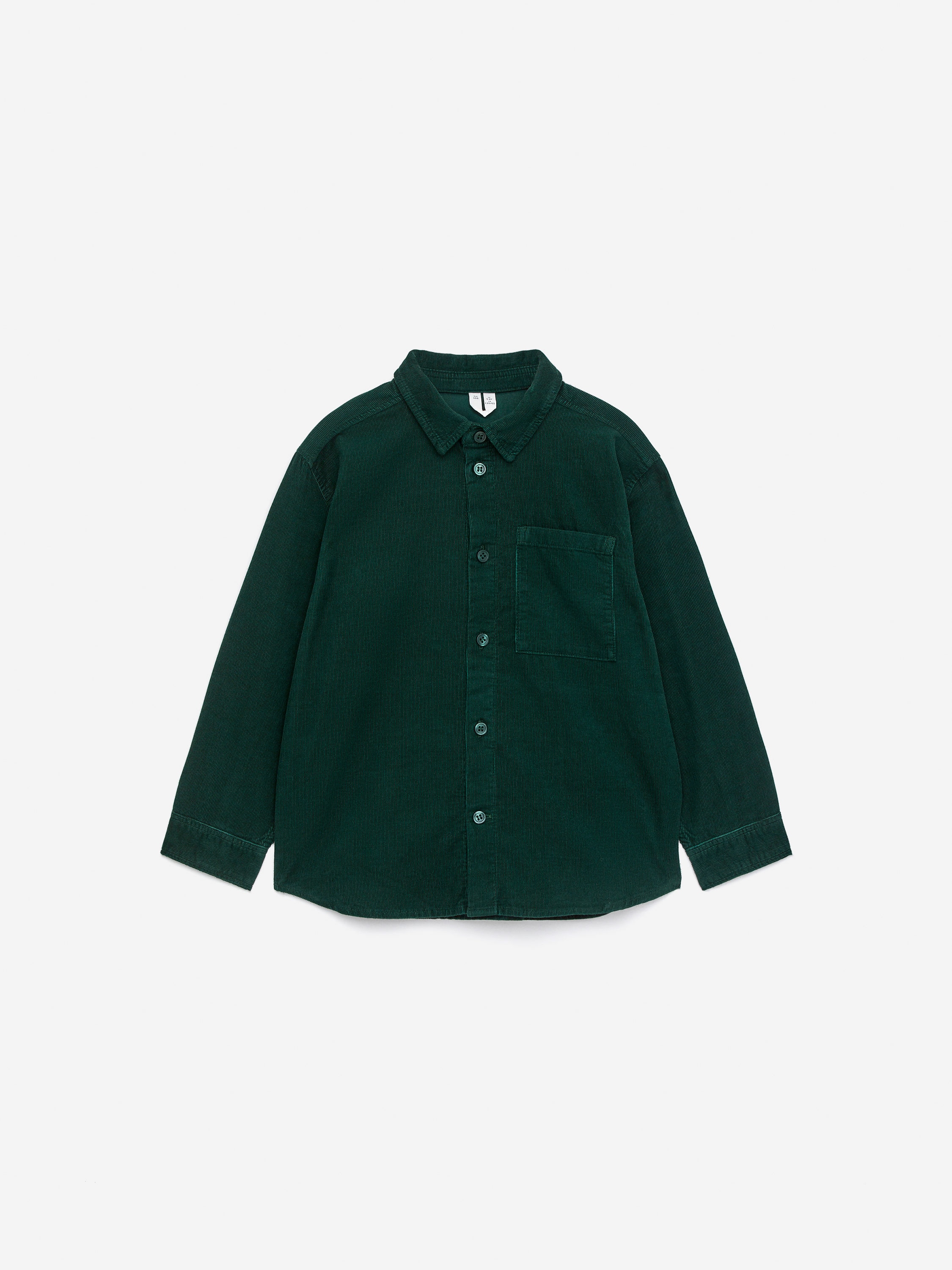 Baby Cord Shirt-#384440-16236