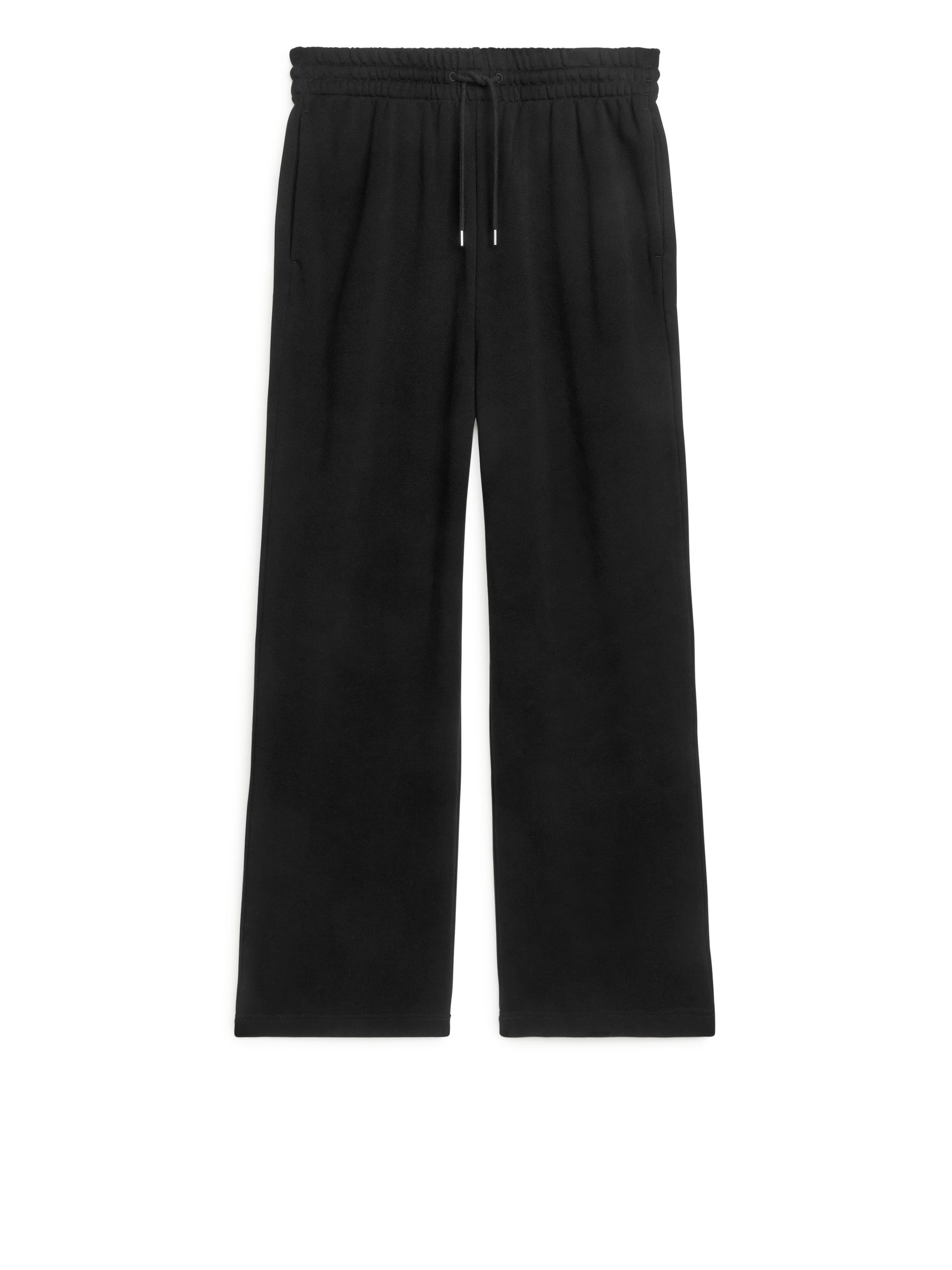 Soft Wide-Leg Sweatpants - Black - Loose fit - Women - StillMedia/DescriptiveStillLife - 1