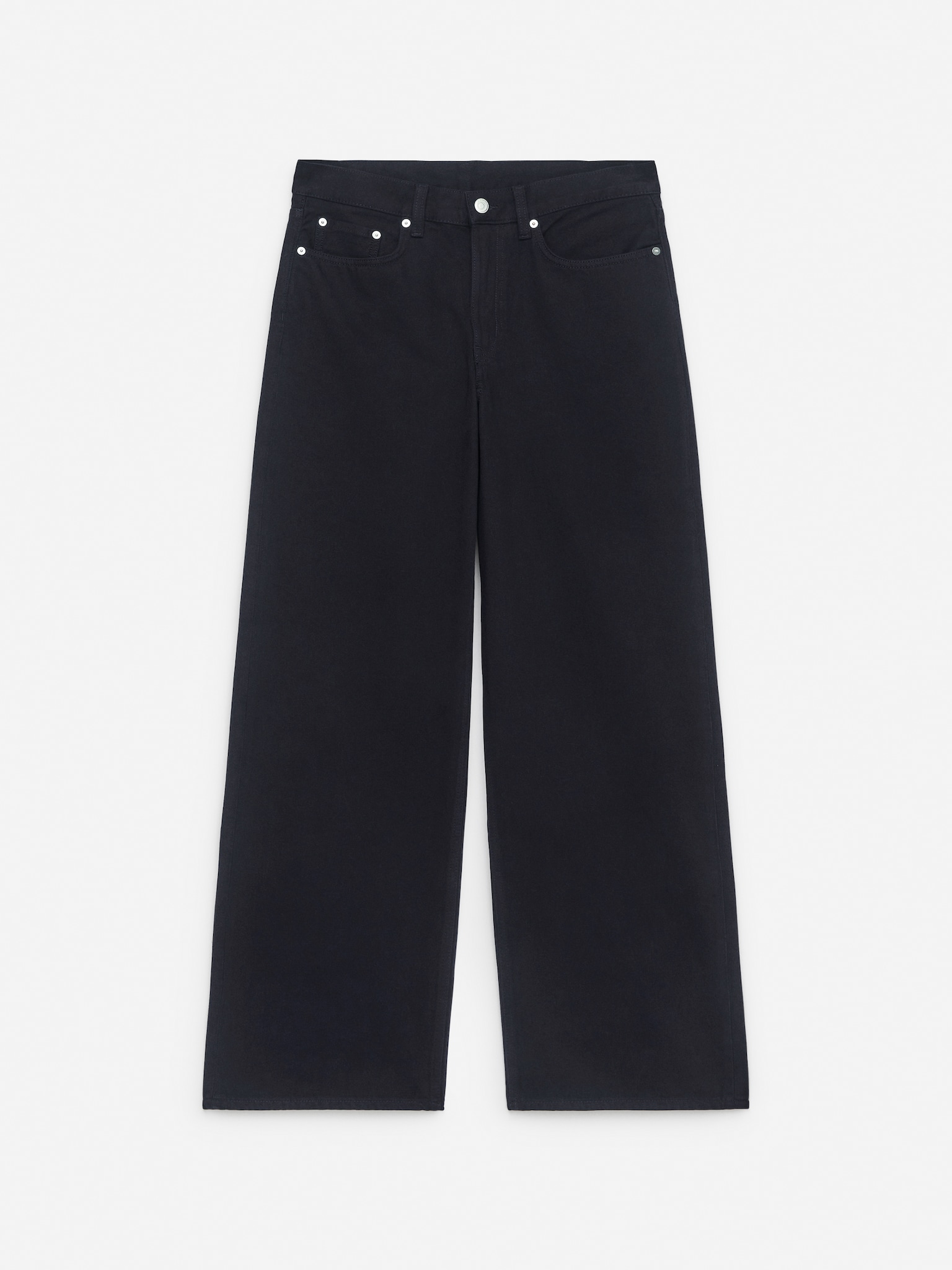 CLOUD Loose Wide Jeans - Dark Blue/Washed Blue/Grey/Mid Blue/Mid Blue/Dark Blue