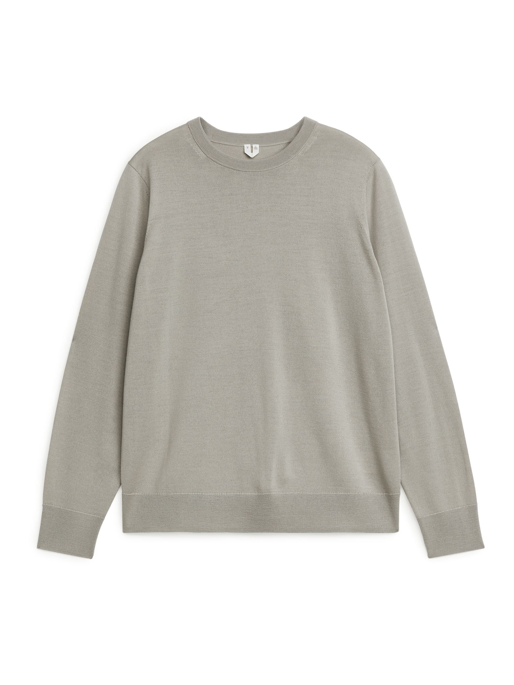 Feinstrickpullover aus Merinowolle - Taupe - Regular Fit - Herren - StillMedia/DescriptiveStillLife - 1