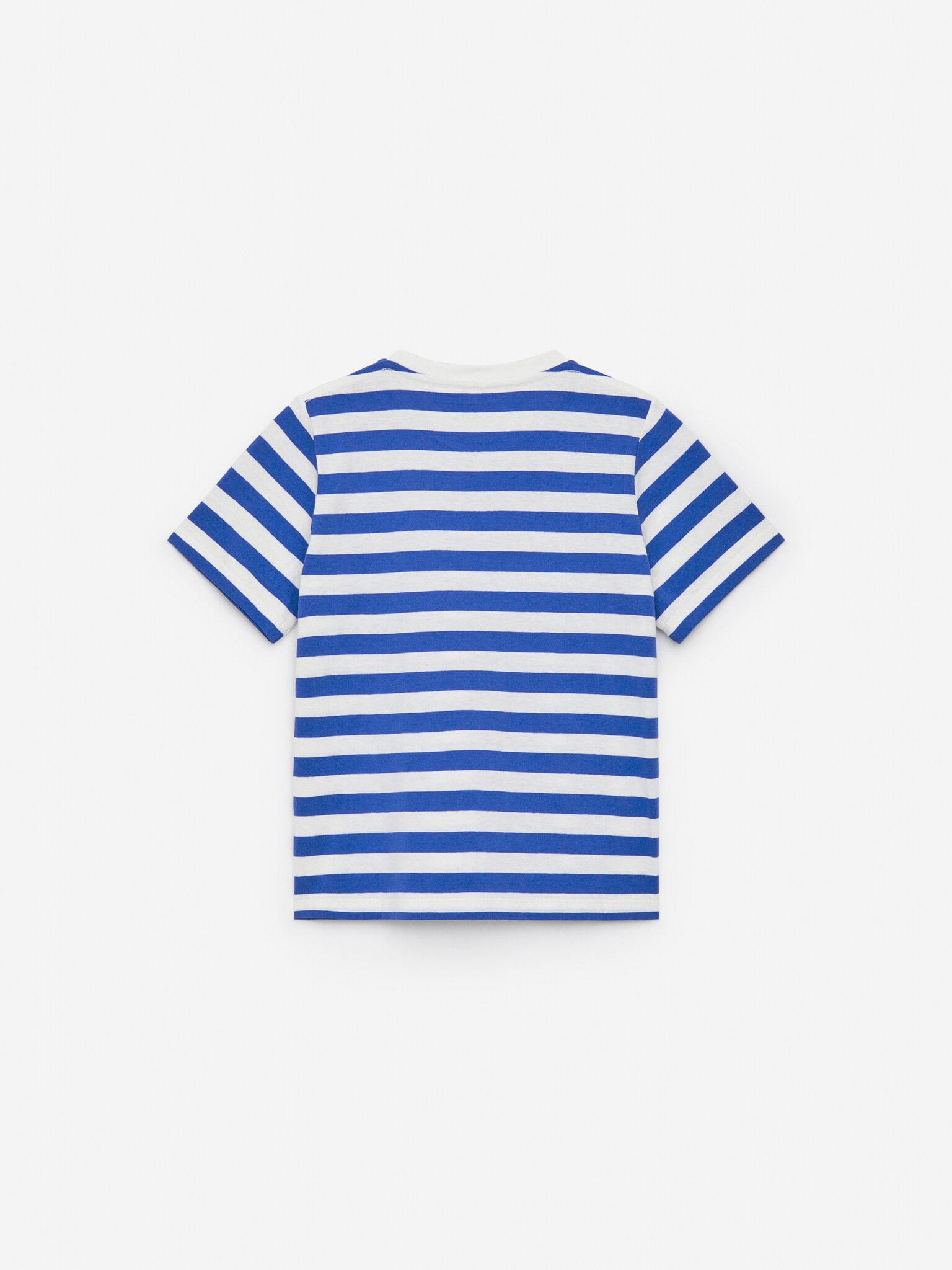 Stripe T-Shirt - Blue/White/Red/White/Yellow/White - 2