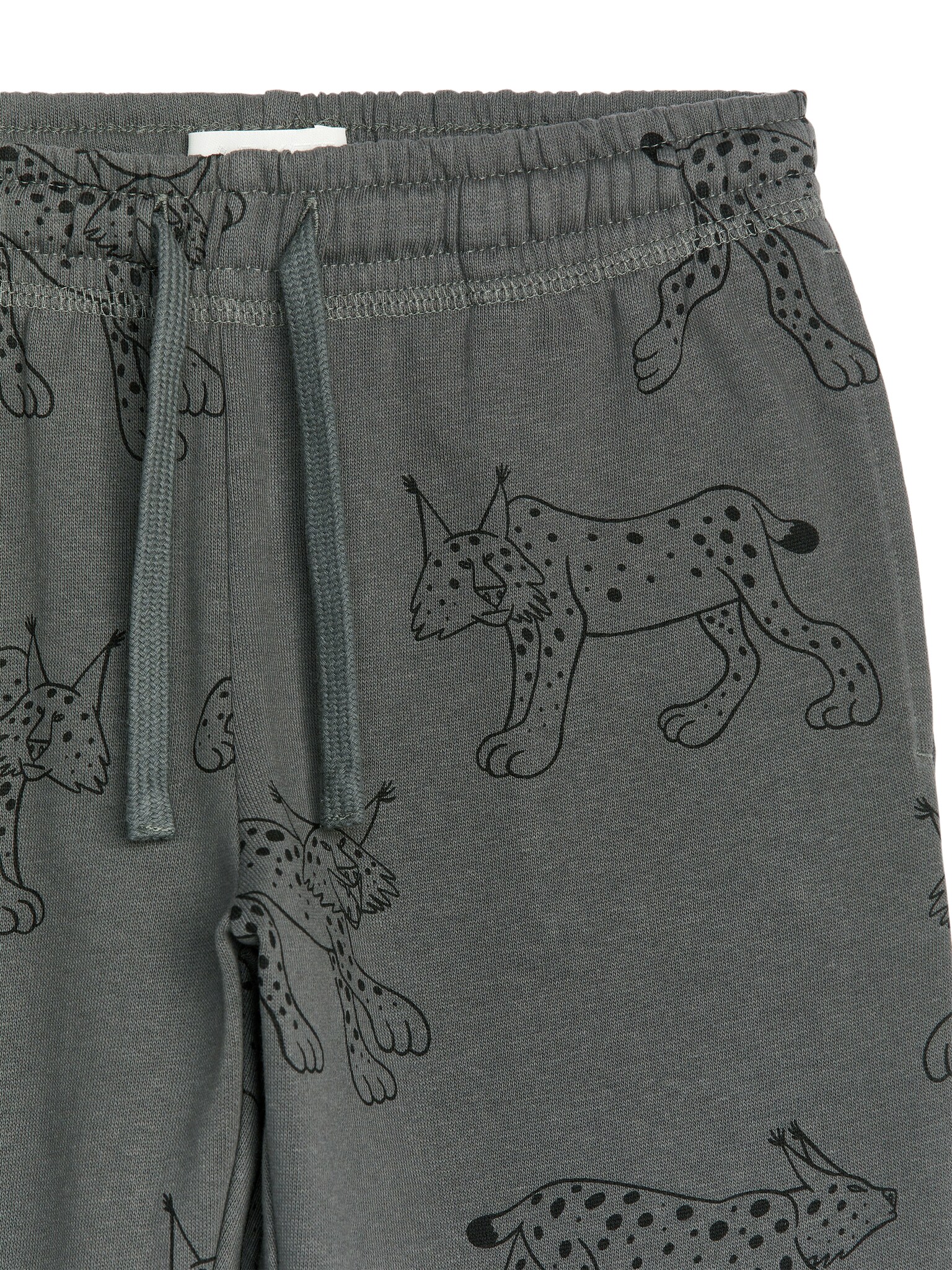 Pantalones de chándal de rizo francés - Gris/lince - 2