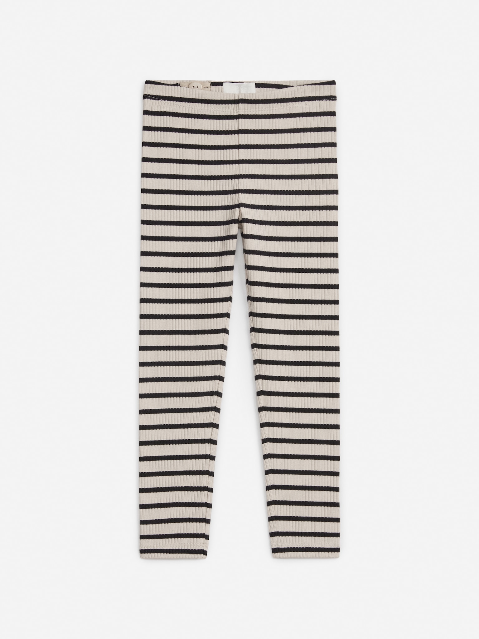 Gerippte Leggings - Cremeweiß/Schwarz/Rosa/rote Herzen/Cremeweiß/Mehrfarbig/Flieder/Rot