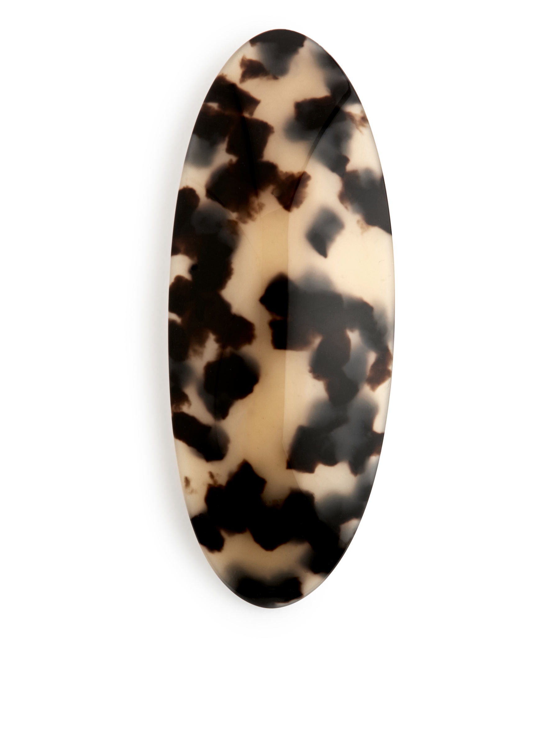 Barrette à cheveux ovale - Écaille - Femme - StillMedia/DescriptiveStillLife - 2