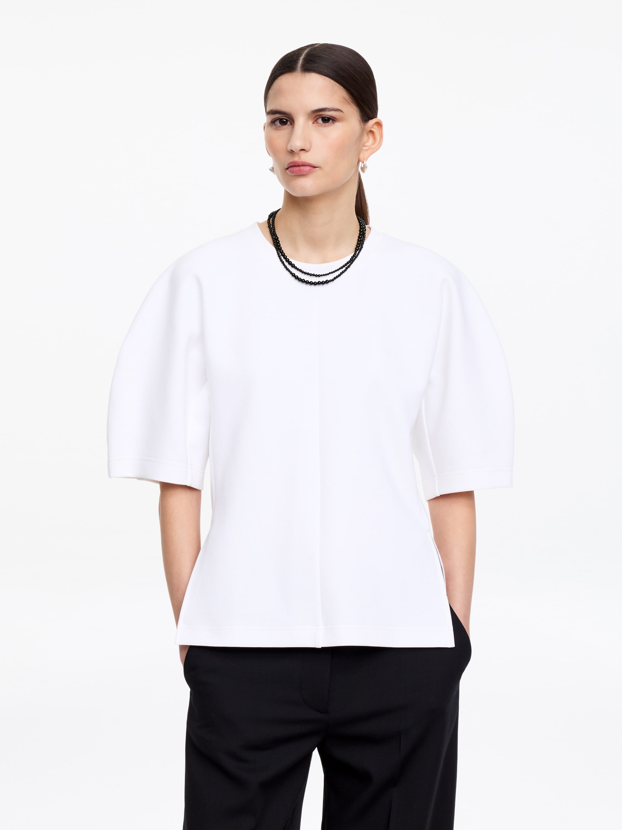 Beaded Necklace - Black - Women - StillMedia/Lookbook - 3