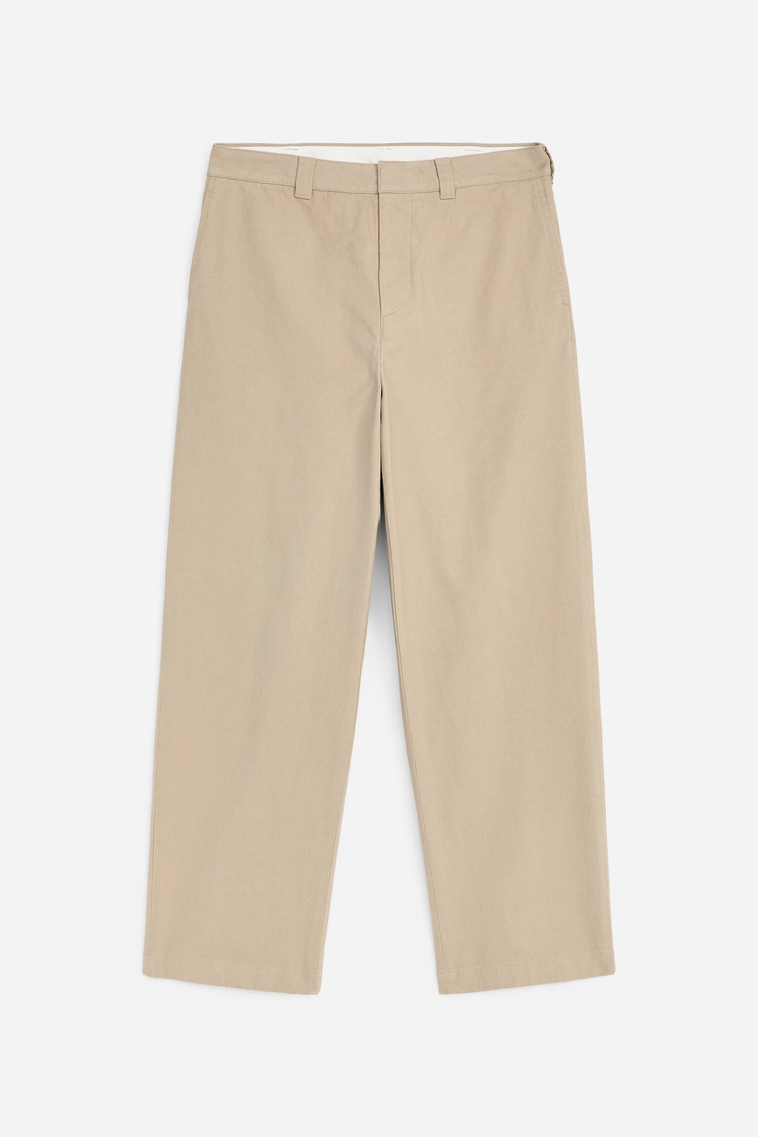Široké Chinos Pracovného Štýlu - Mole/Tmavomodrá - 1