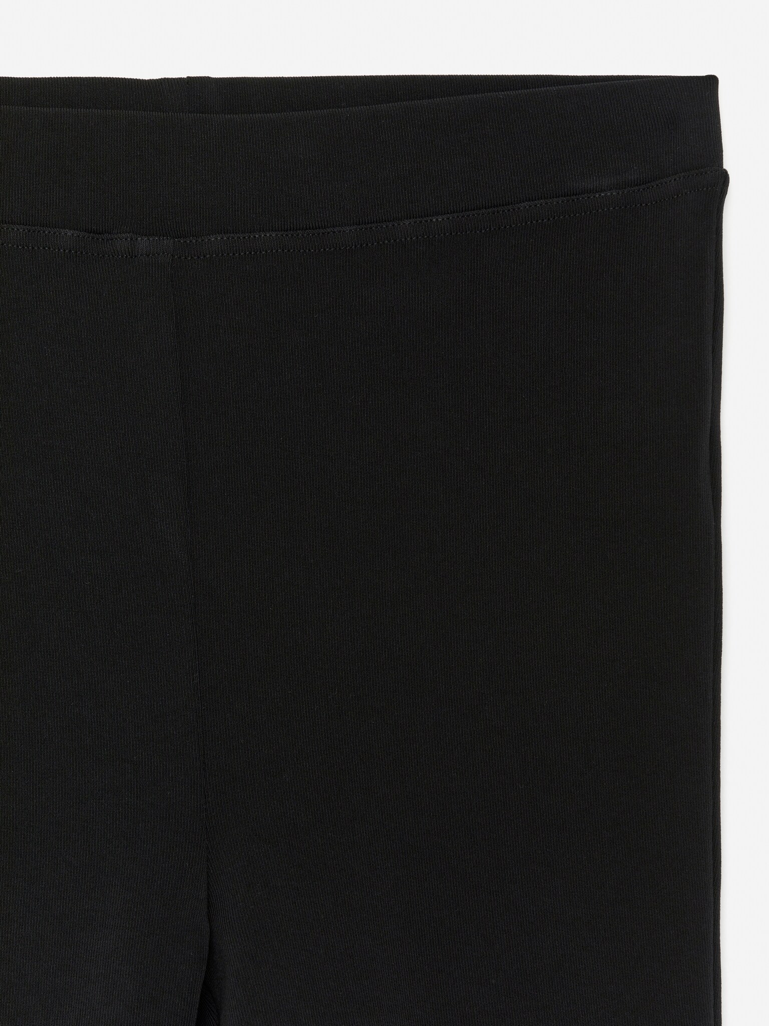 Legginsy z nogawkami capri - Czarny - 2