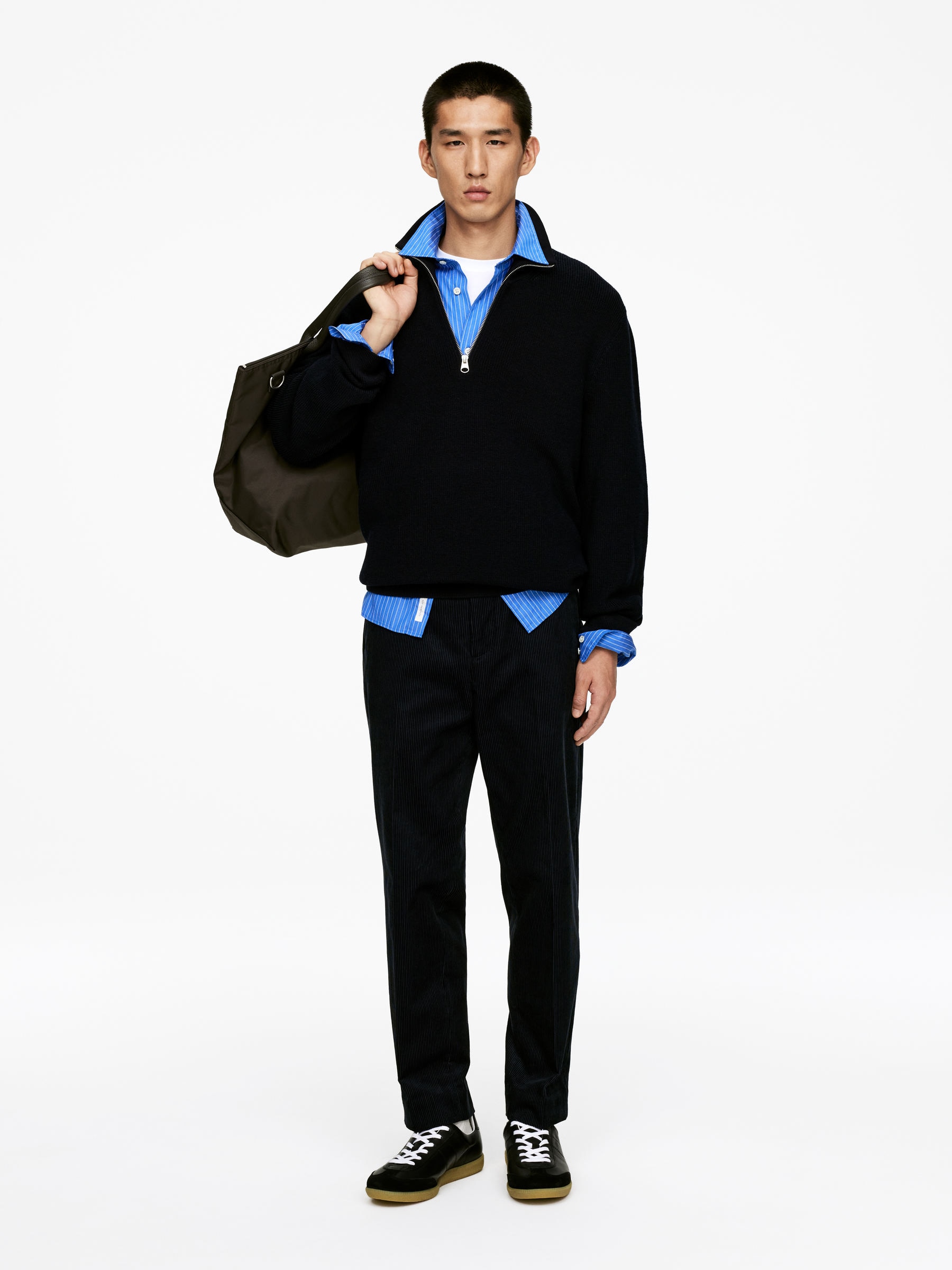 Leather Trainers - Black - Men - StillMedia/Lookbook - 7