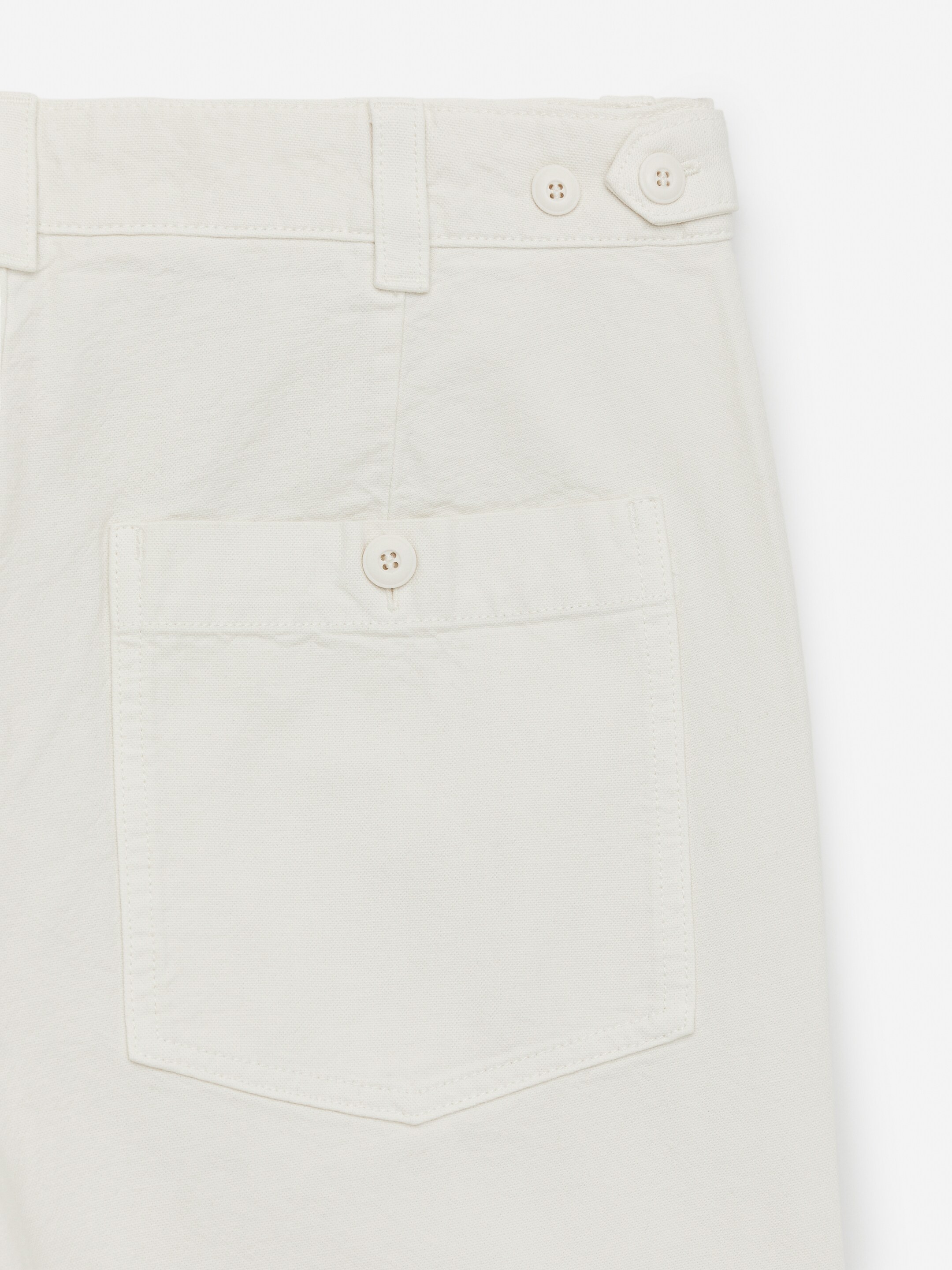 Visualizza immagine più grande: Pantaloni in tela dalla vestibilità rilassata - Bianco sporco - UOMO | H&M IT 2