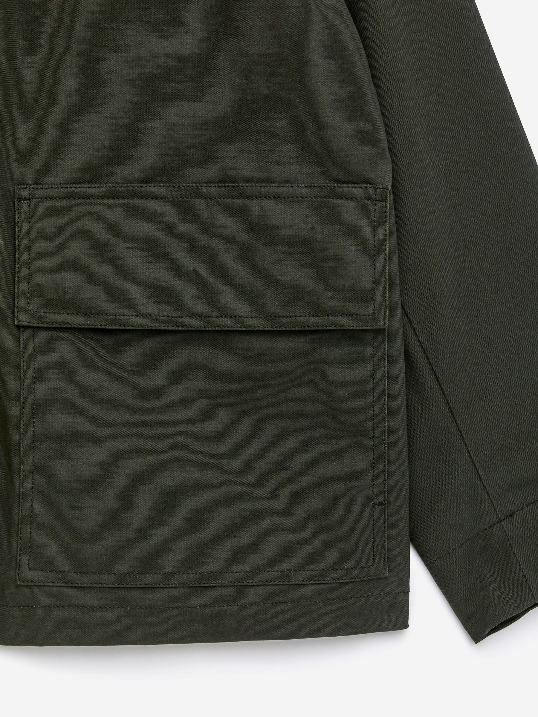 Waxed Cotton Jacket - Dark Green - Regular fit - Men - StillMedia/DescriptiveDetail - 1