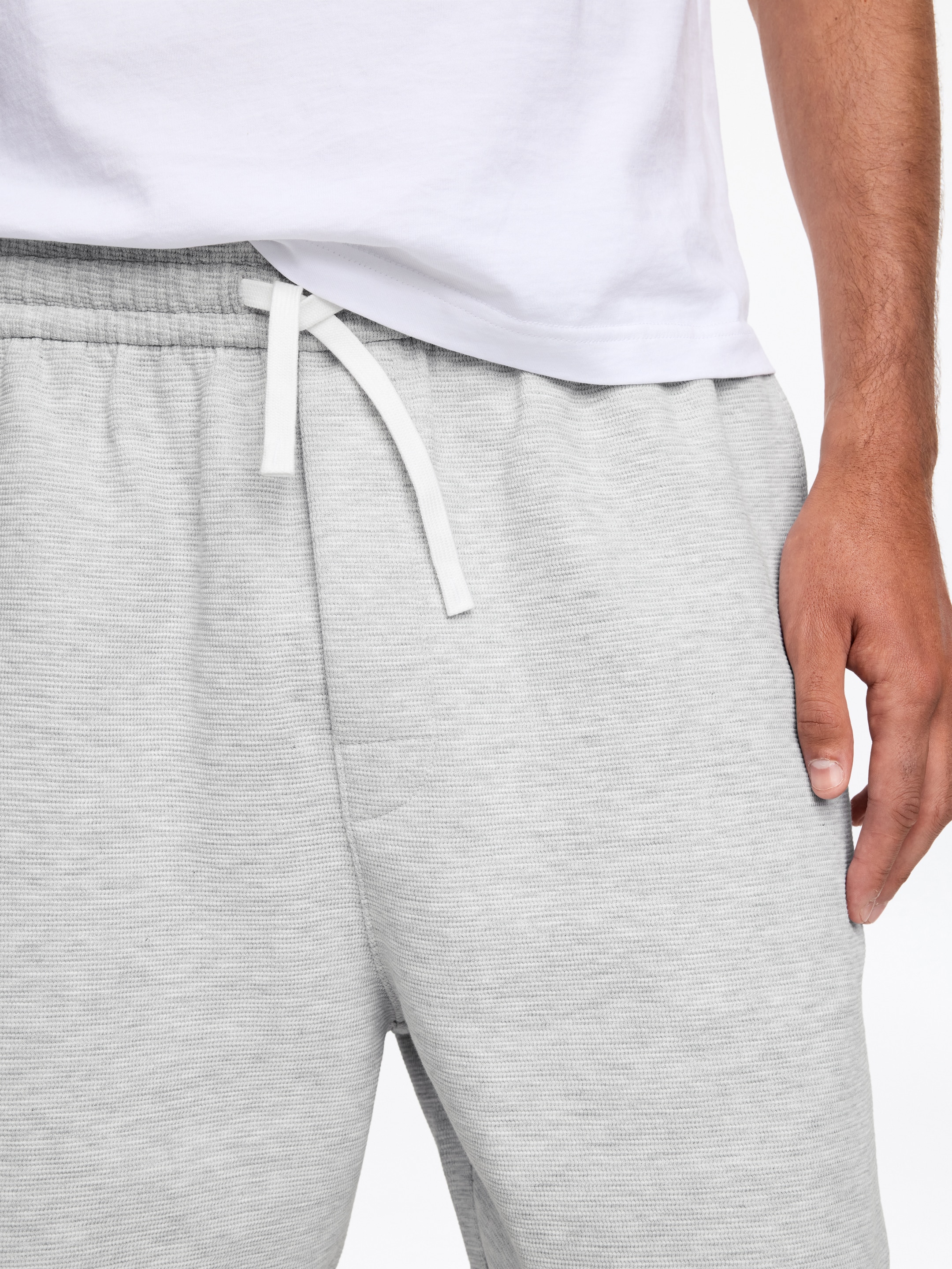 Short en jersey - Gris clair chiné - Relaxed fit - Homme - StillMedia/Lookbook - 4