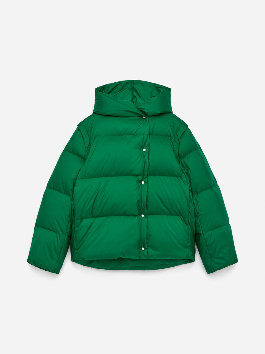 ARKET Women's  Padded Puffer Jacket Green,  size L