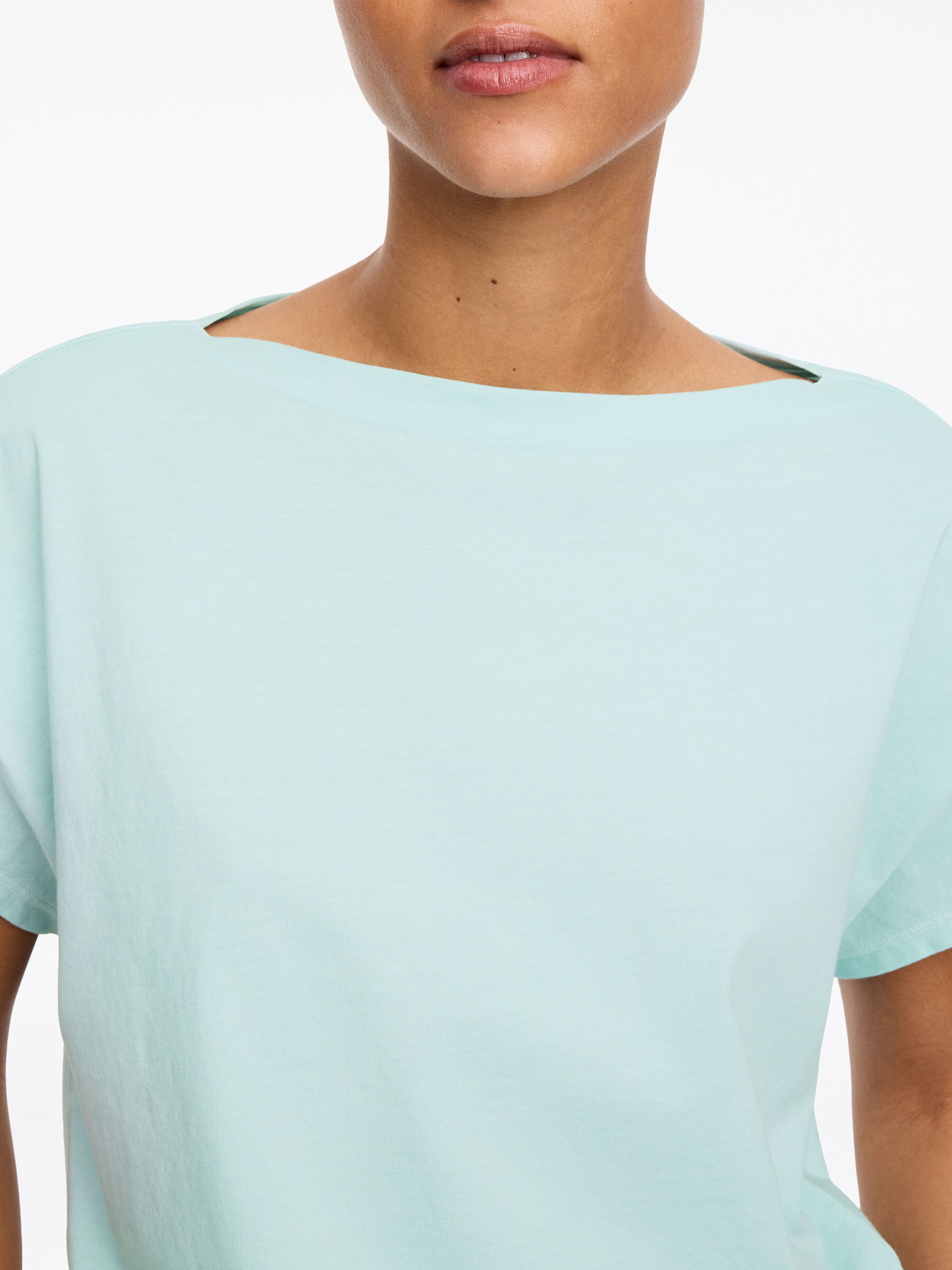 Top de manga casquillo - Menta - Corte holgado - Women - StillMedia/Lookbook - 3