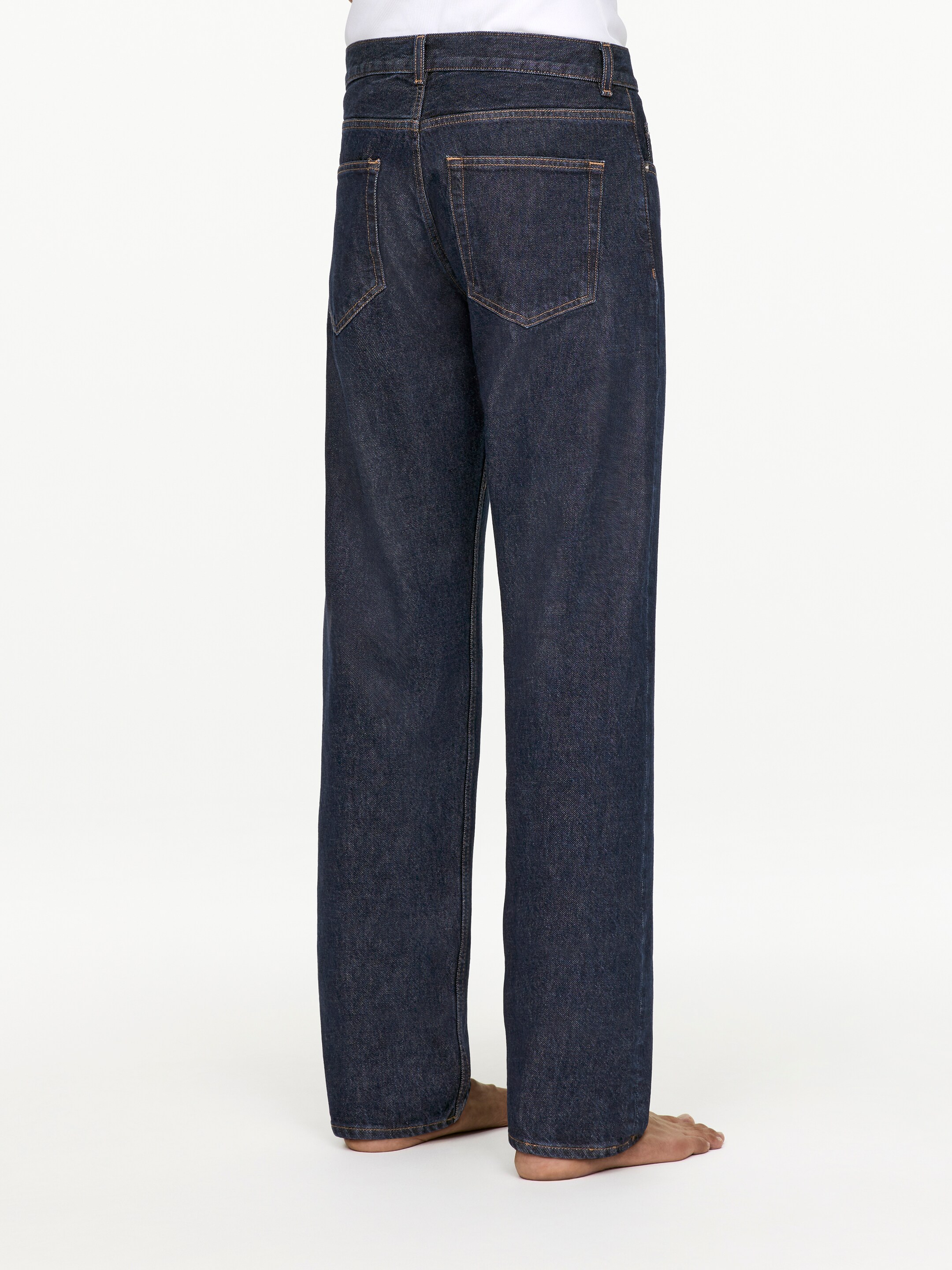 Größeres Bild anzeigen: OCEAN Loose Straight Jeans - Dunkelblau - Men | H&M AT 3