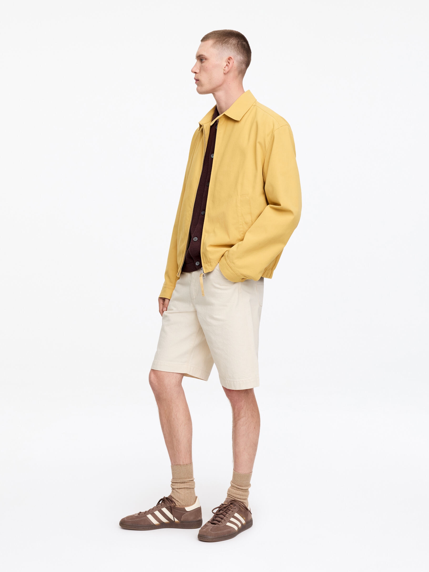 Jeansshorts im Workwear-Look - Ecru - Relaxed Fit - Herren - StillMedia/Lookbook - 5