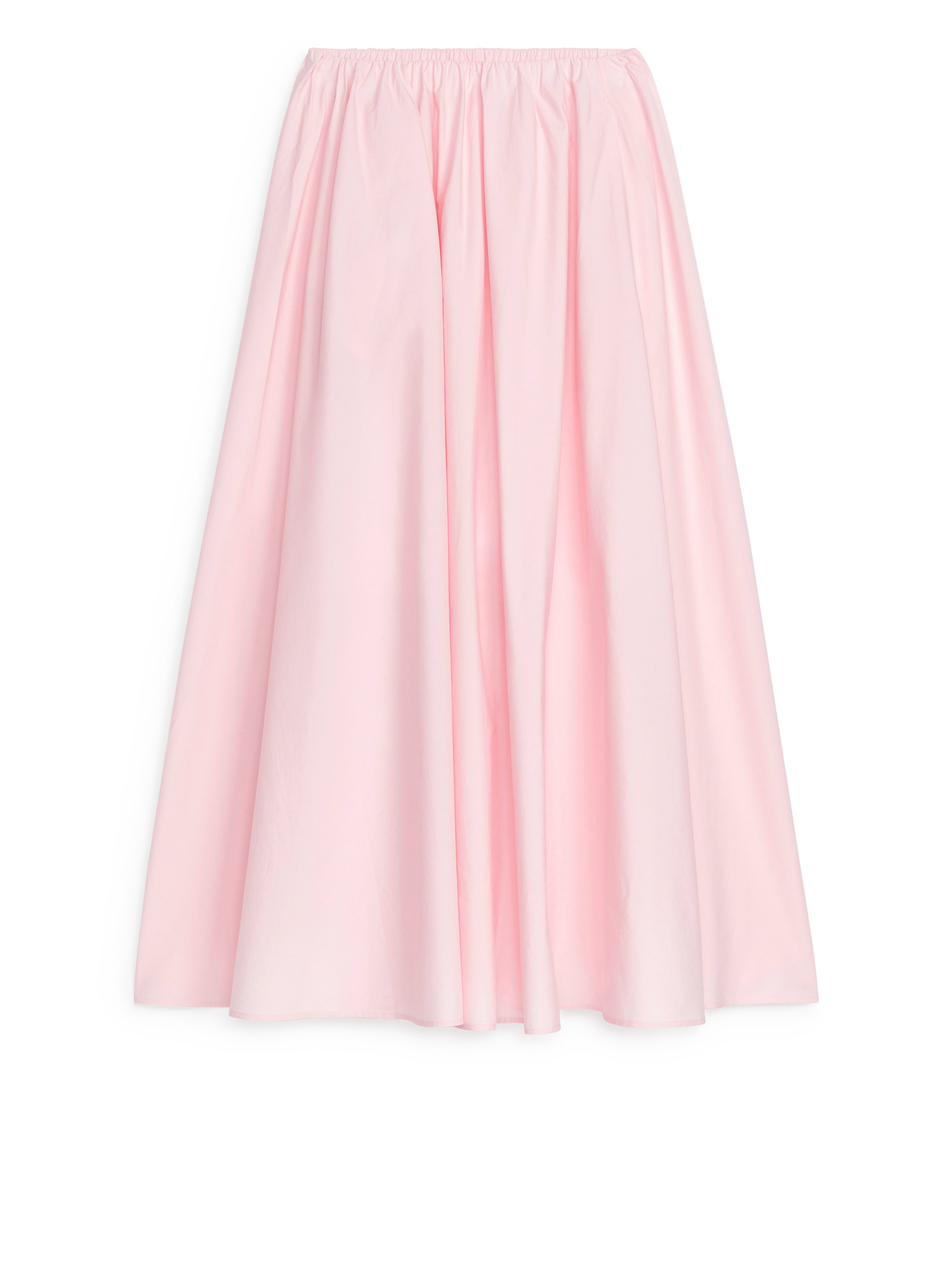 A-Linien-Rock aus Baumwolle - Rosa - Regular Fit - Damen - StillMedia/DescriptiveStillLife - 1