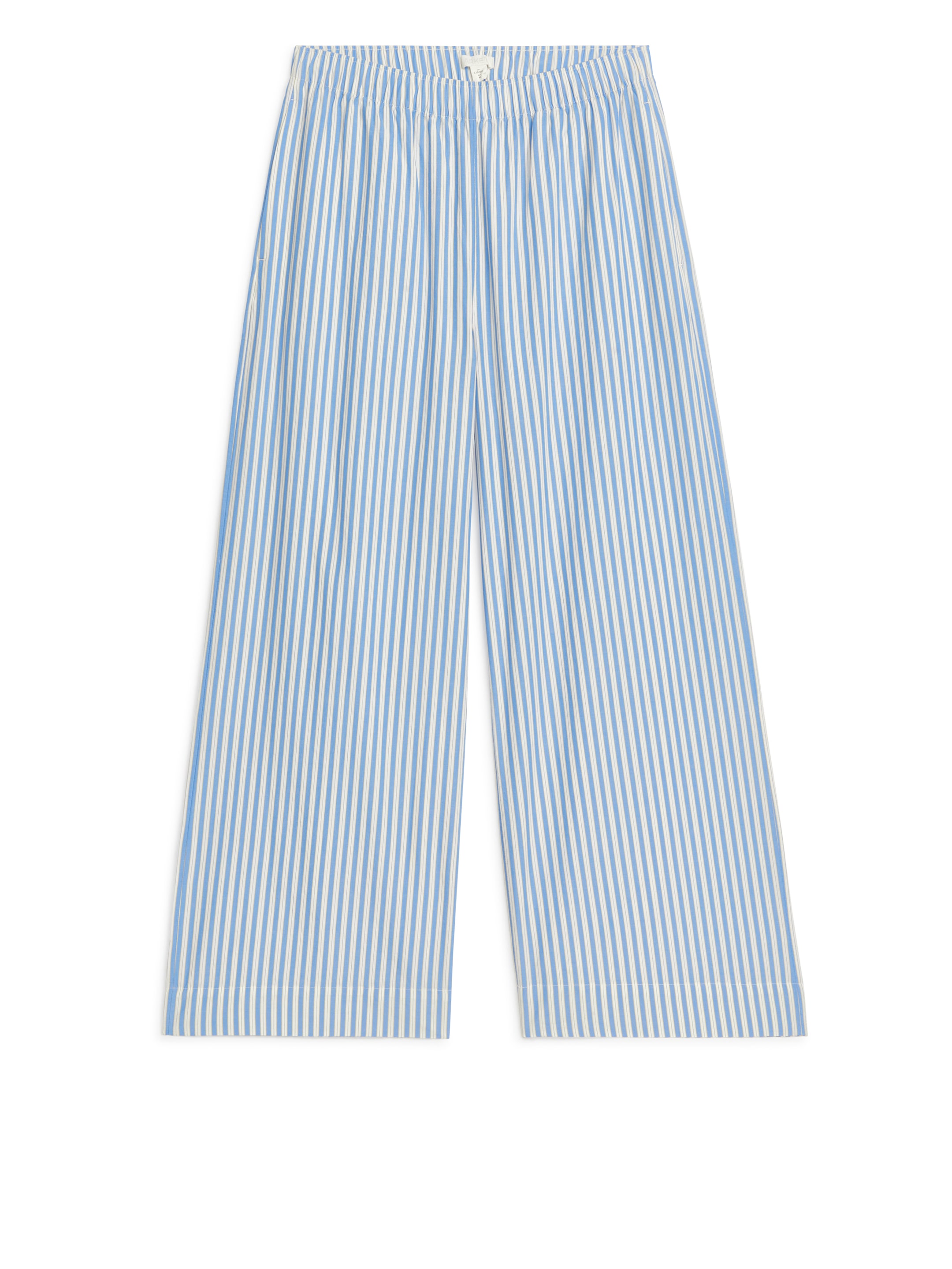 Lös pyjamasbyxa - Vit/blå - Relaxed fit - Women - StillMedia/DescriptiveStillLife - 2