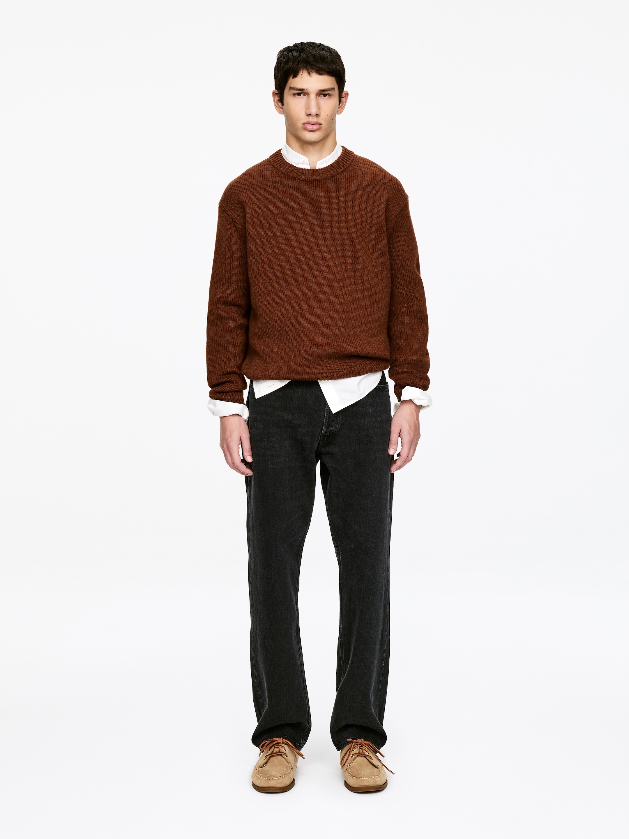 Visa större bild: CLIFF Straight jeans - Svart - HERR | H&M SE 1