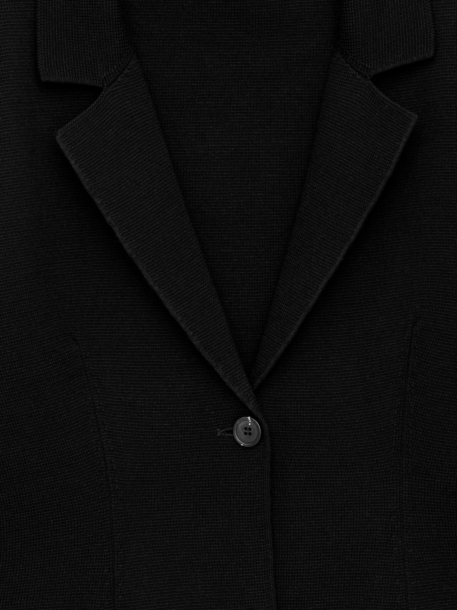 Strickjacke aus Wolle und Baumwolle - Schwarz - Regular Fit - Damen - StillMedia/DescriptiveDetail - 1