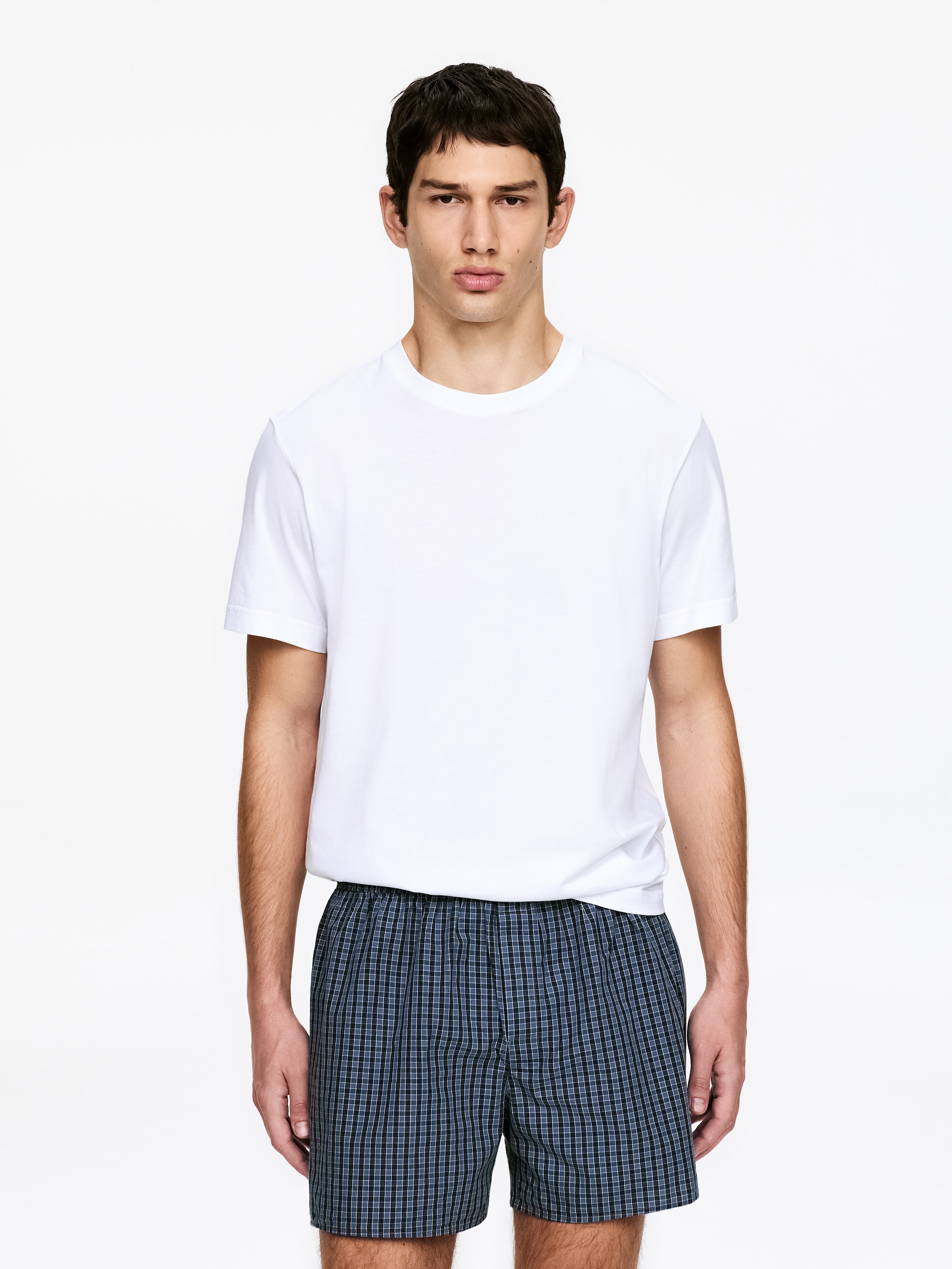 Gewebte Boxershorts, 2er-Set - Blau - Regular Fit - Herren - StillMedia/Lookbook - 5
