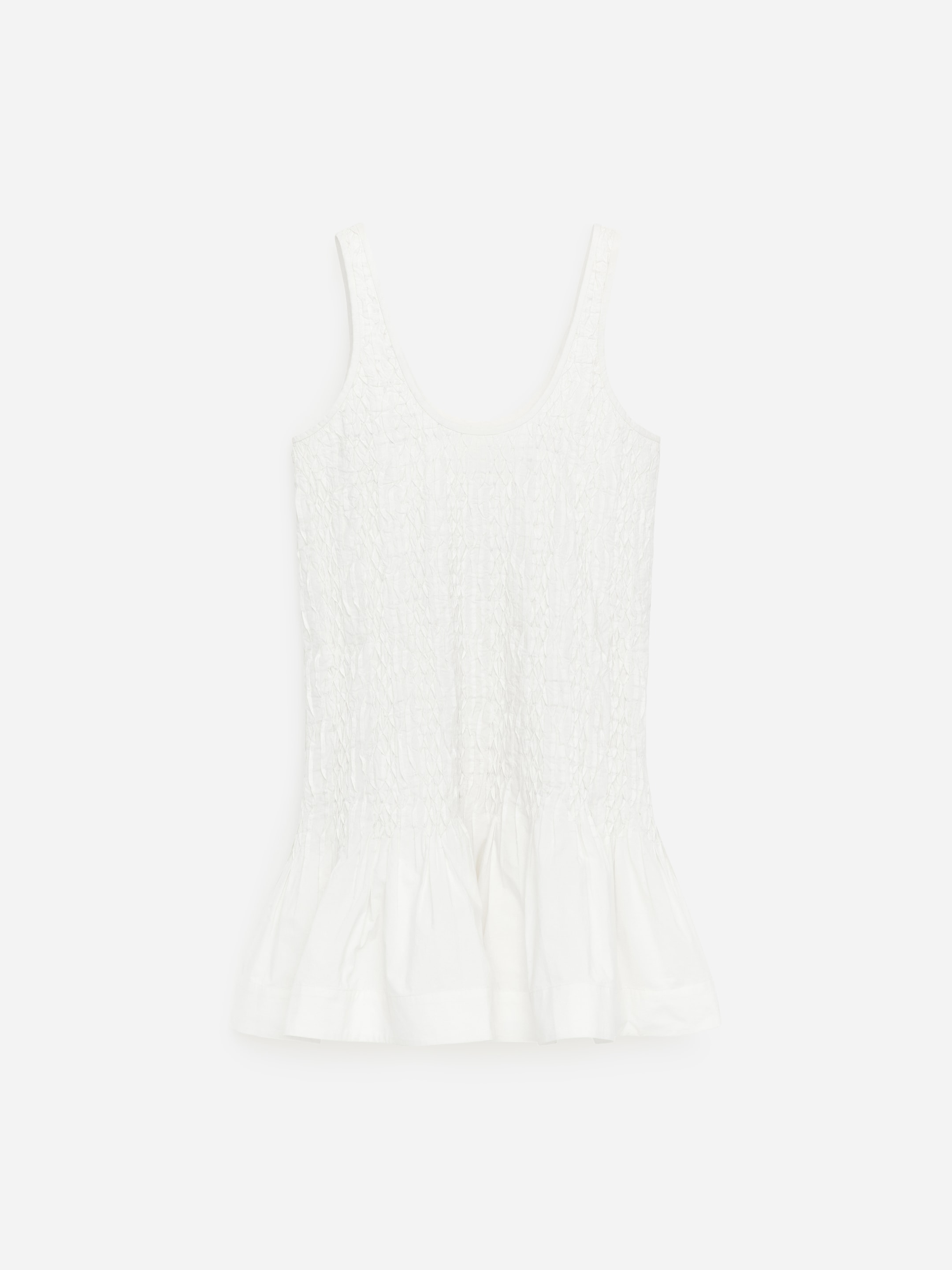 ARKET and Laila Gohar Pleated Dress-#F4F3E9-18862