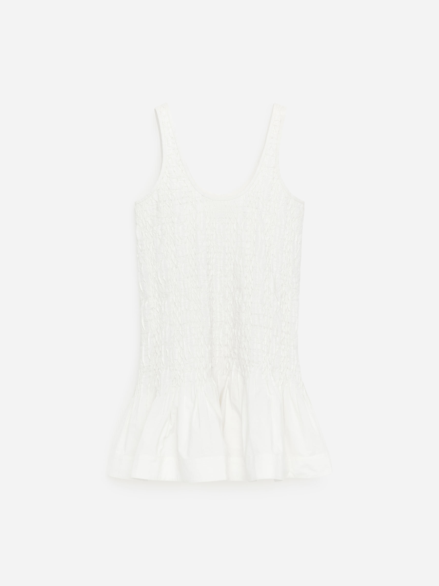 ARKET and Laila Gohar Pleated Dress - Off-White - Regular fit - Women - StillMedia/DescriptiveStillLife - 1