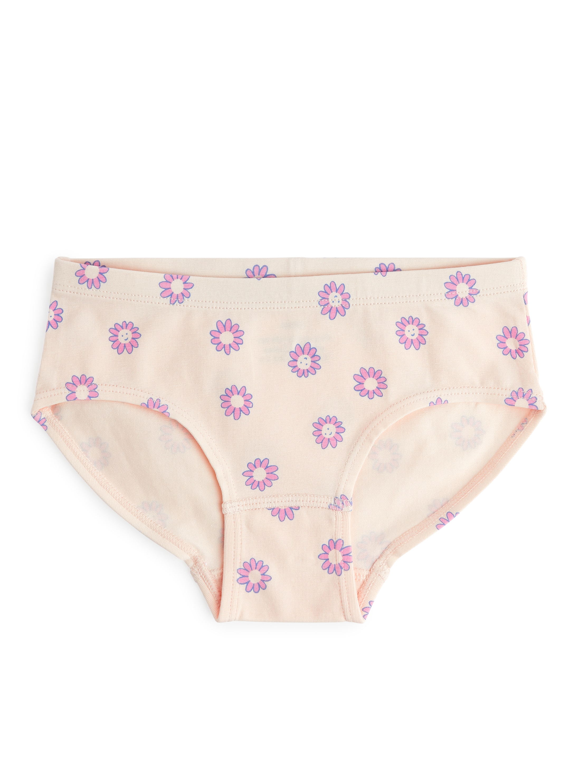 Cotton Jersey Briefs Set of 3 - Pink/White/Green - Regular fit - Children - StillMedia/DescriptiveStillLife - 2