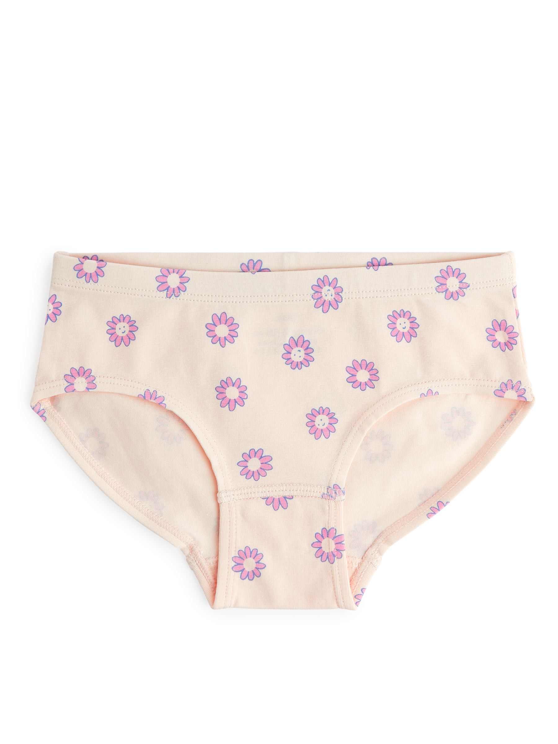 Slips aus Baumwolljersey, 3er-Set - rosa/weiß/grün - Regular Fit - Kinder - StillMedia/DescriptiveStillLife - 2