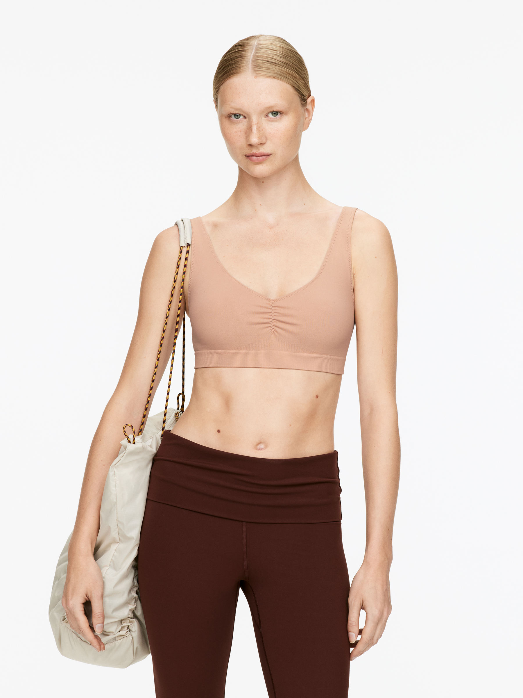 Seamless Top-#BEA894-16381