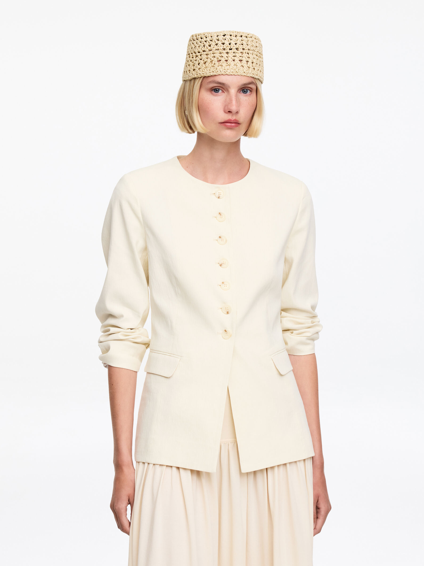 Straw Hat - Beige - Women - StillMedia/Lookbook - 3