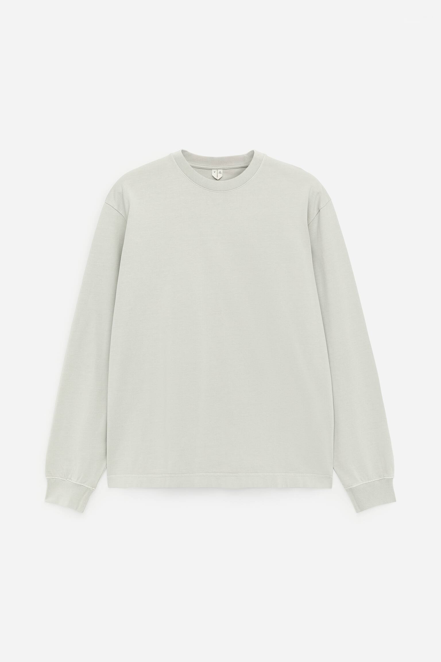 Long-Sleeve T-Shirt - Licht saliegroen/Zwart - 2