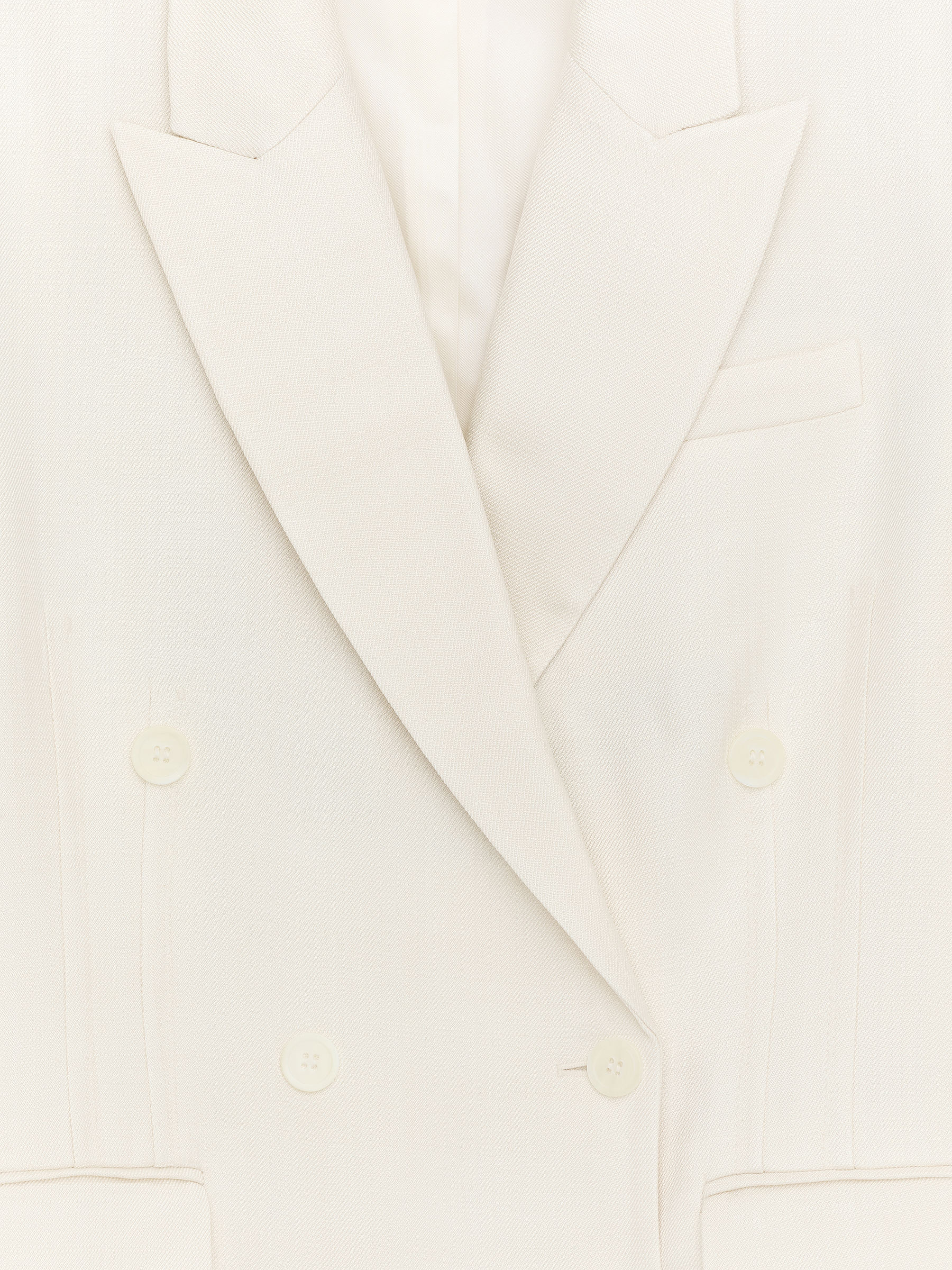 Dubbelknäppt kavaj - Off-white - Regular fit - Women - StillMedia/DescriptiveDetail - 1