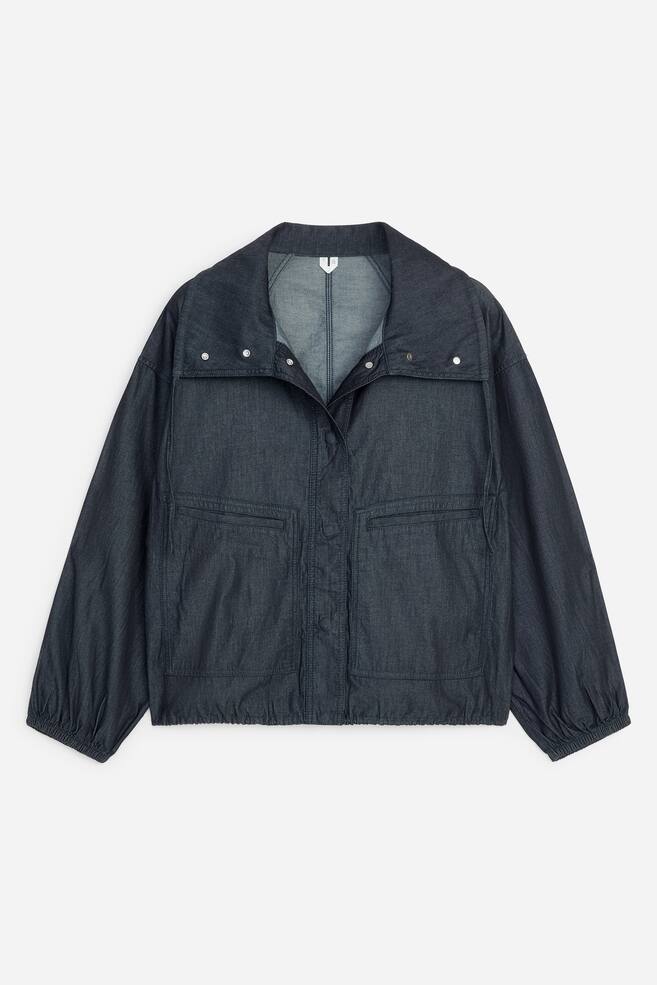 Jeansblouson - Dunkelblau - 1