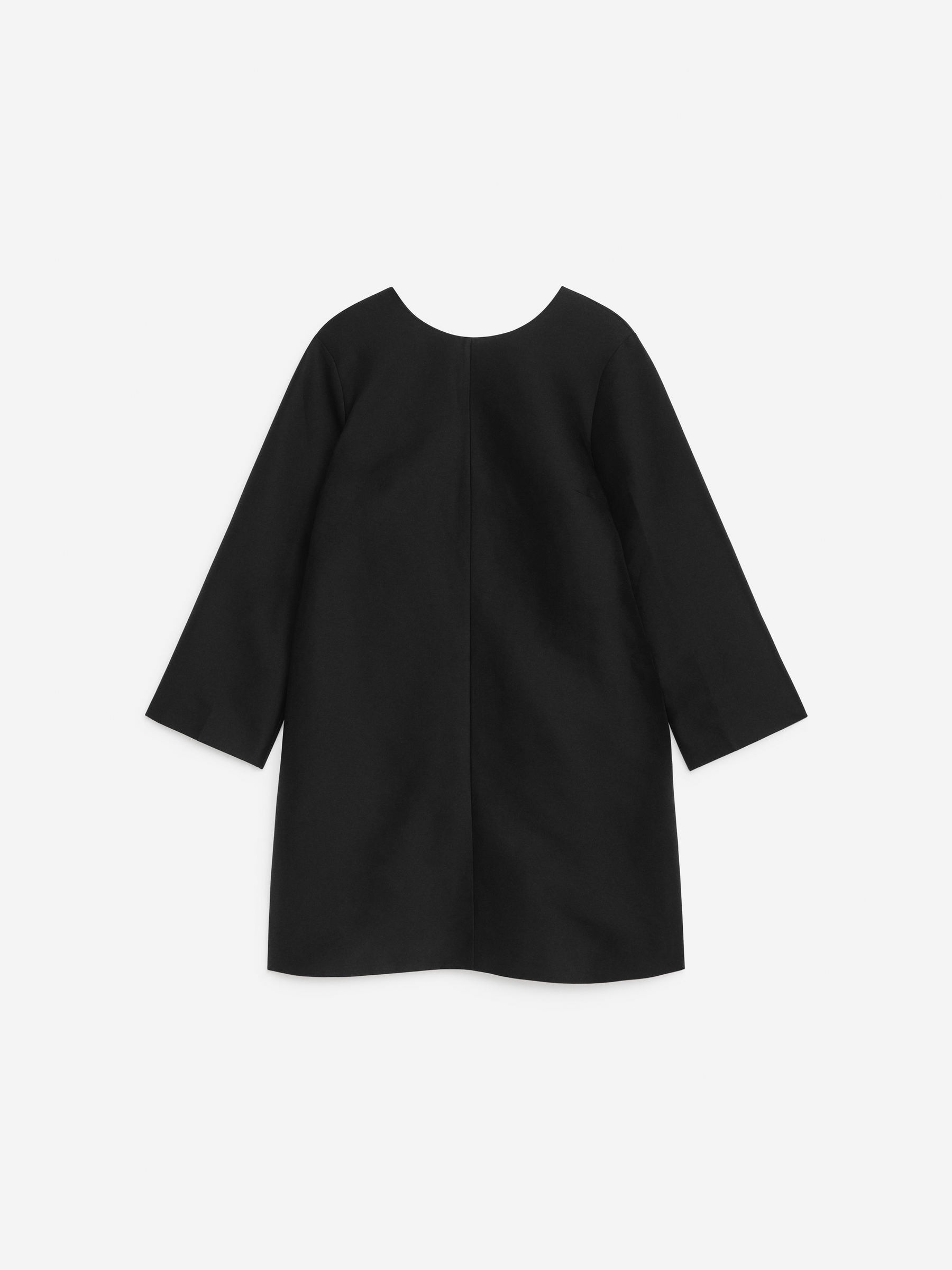 Sukienka z kokardkami-Czarny-13536