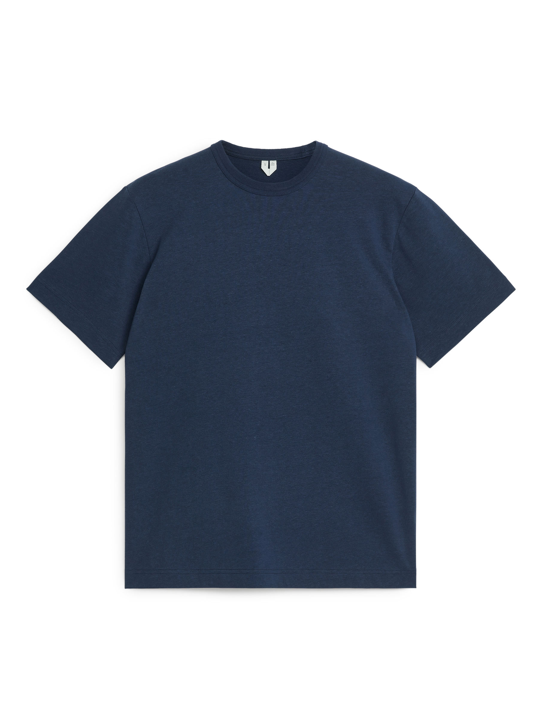 T-Shirt aus Baumwolle und Leinen - Dunkelblau - Regular Fit - Herren - StillMedia/DescriptiveStillLife - 1