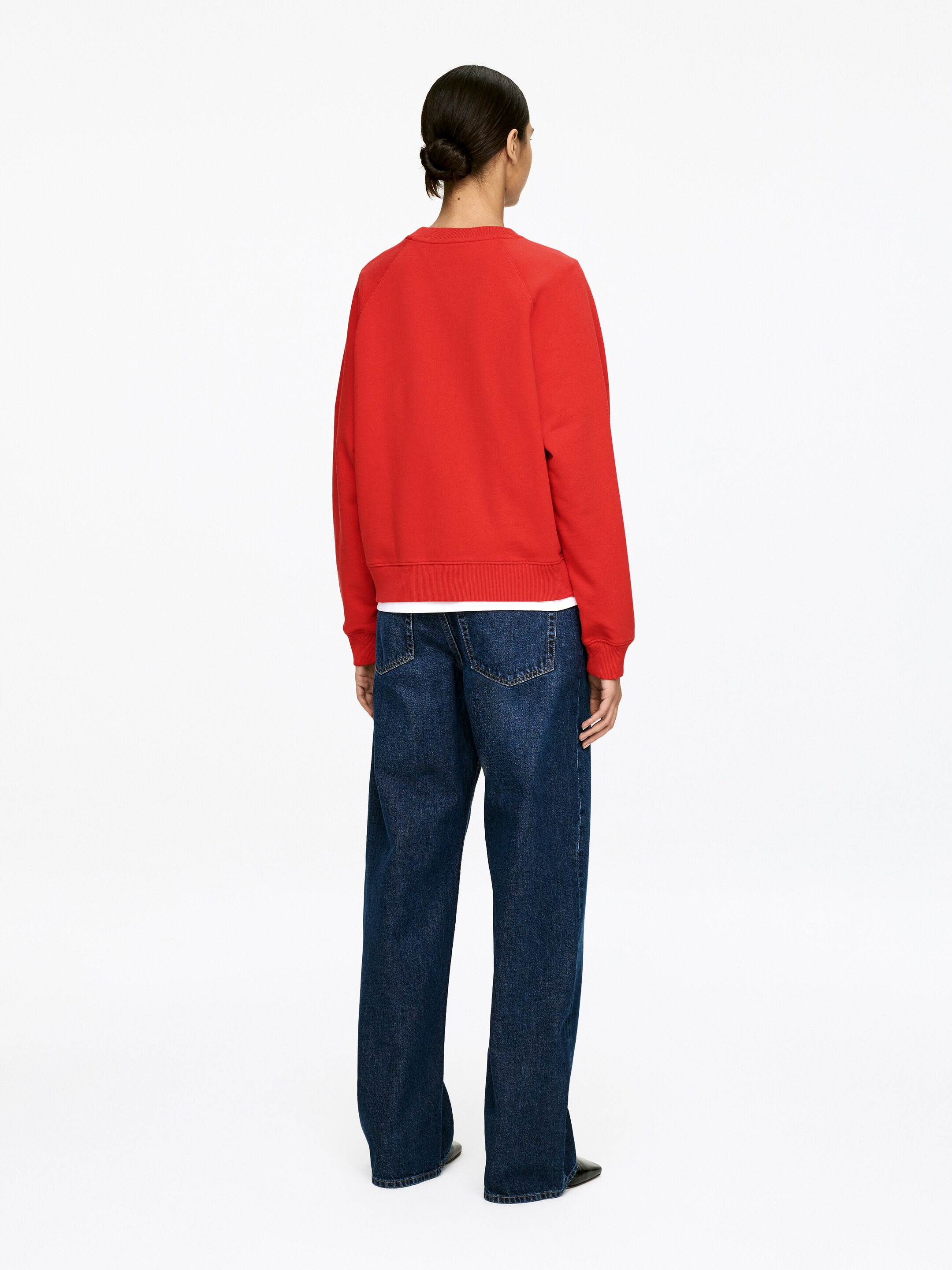 Agrandir l'image: Sweat en éponge - Rouge - FEMME | H&M FR 2