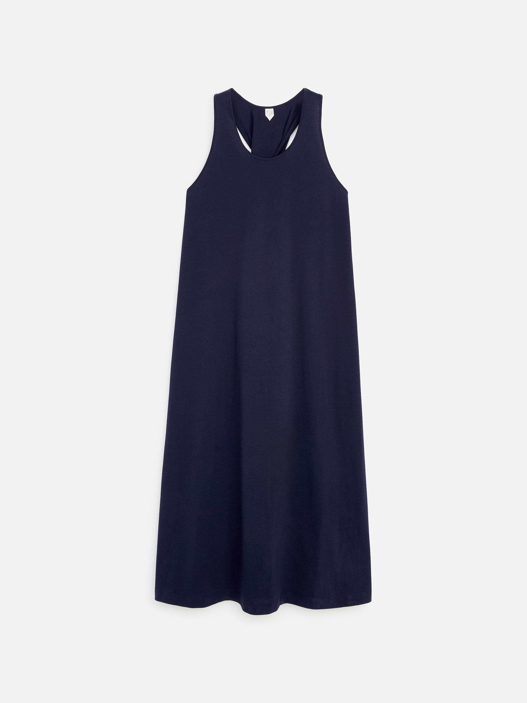 Robe longue dos torsadé - Bleu marine - Regular fit - Femme - StillMedia/DescriptiveStillLife - 1