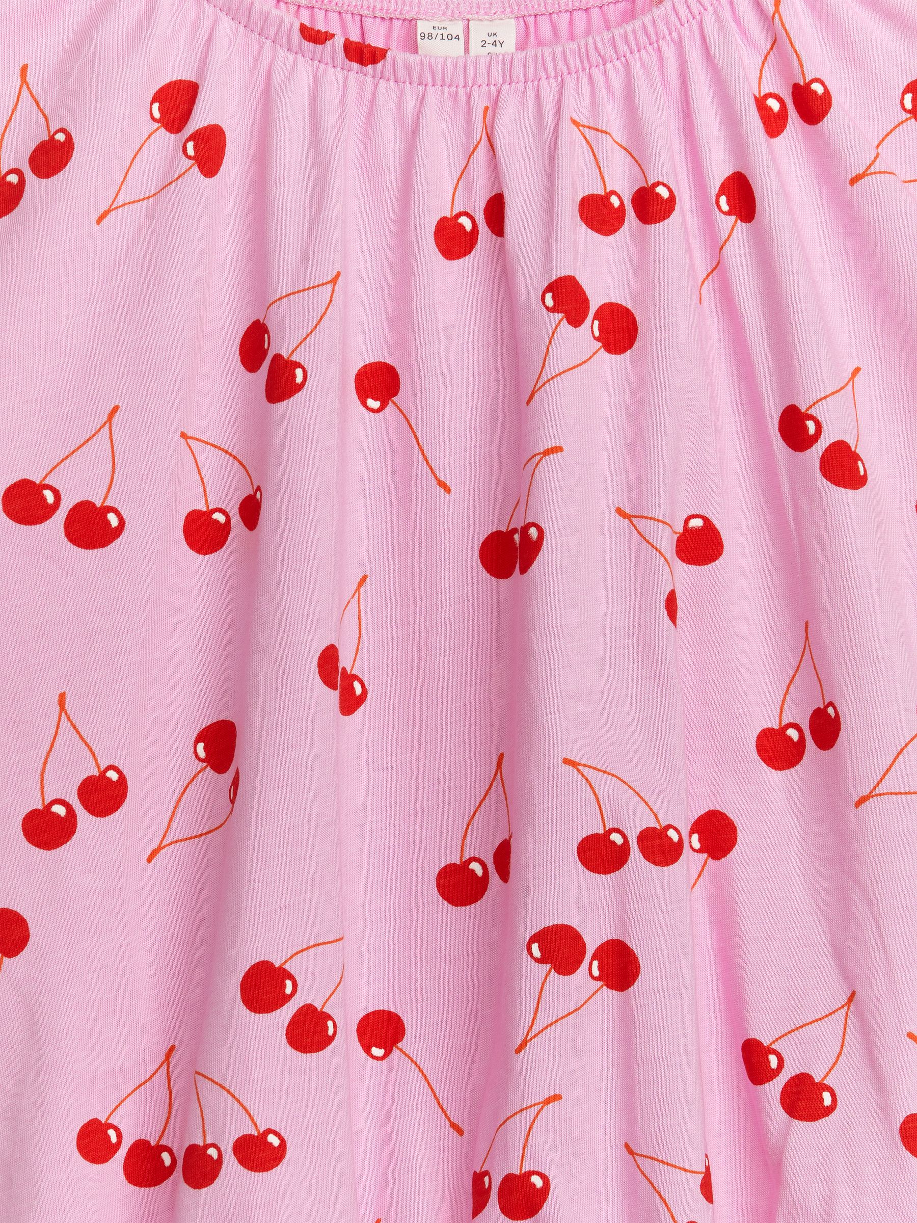Top de punto fruncido voluminoso - Rosa/rojo - Corte holgado - Children - StillMedia/DescriptiveDetail - 3