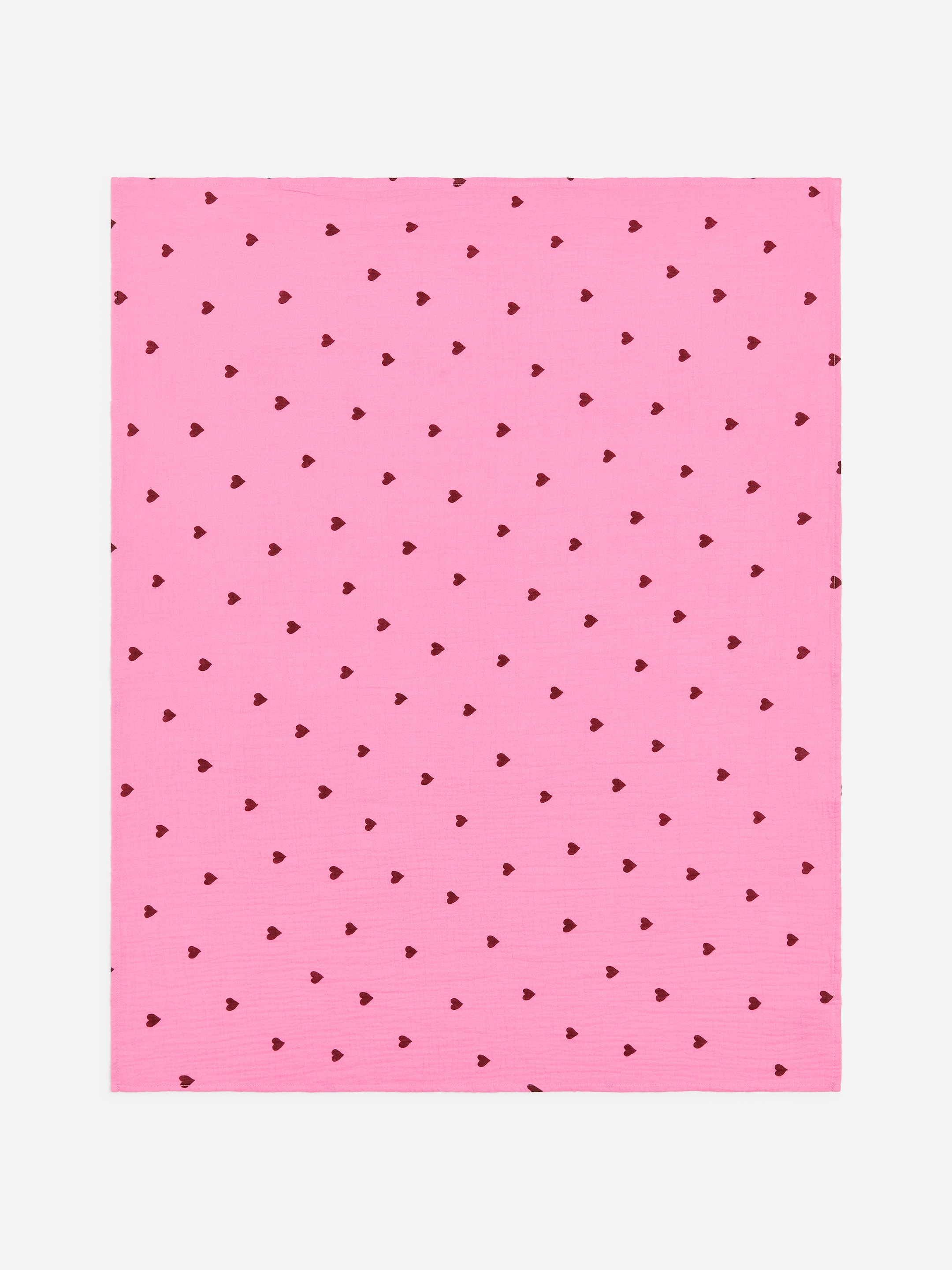 Muslin Blanket - Pink/Hearts - Children - StillMedia/DescriptiveStillLife - 3