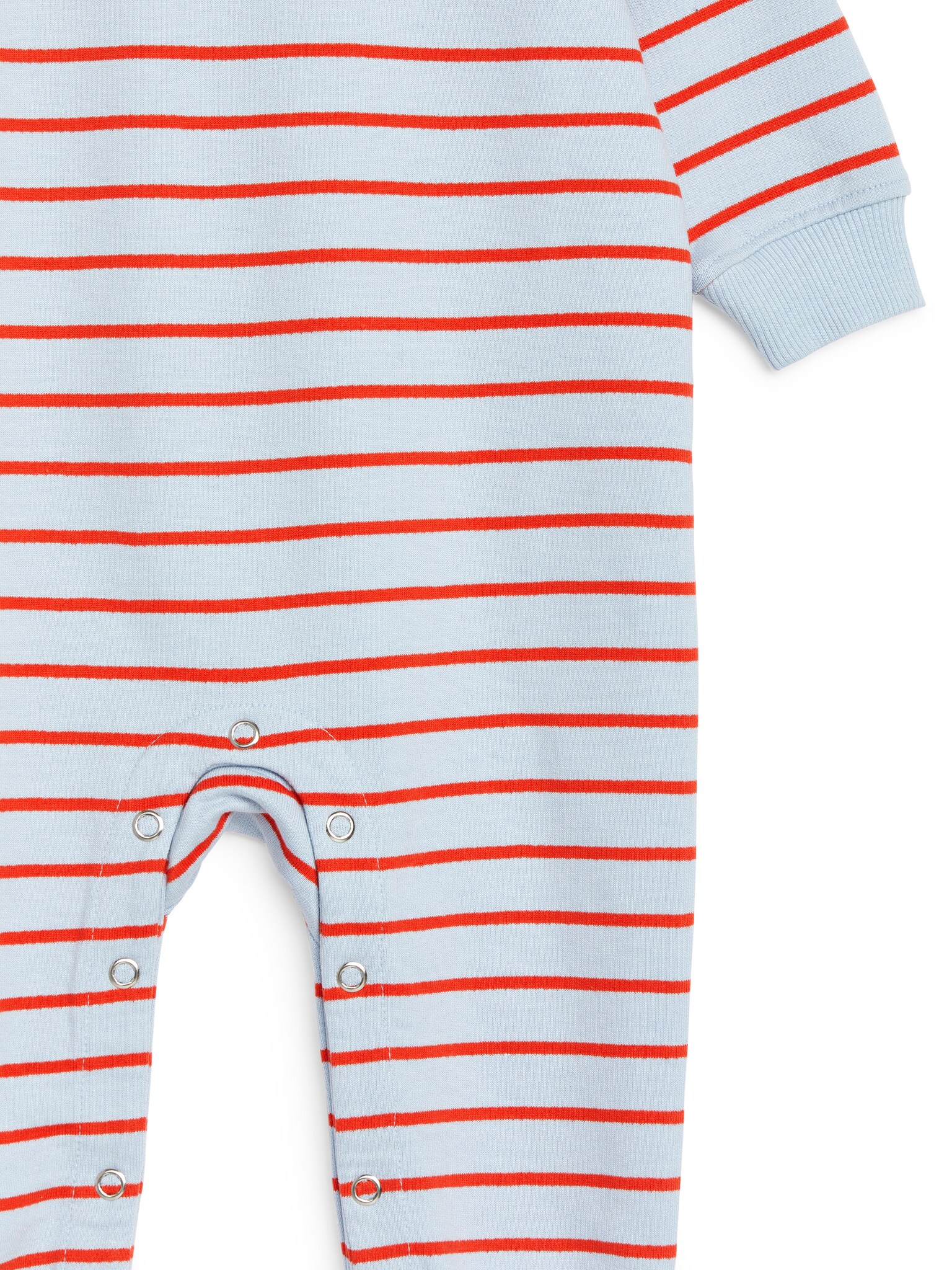 Baumwoll-Overall - Hellblau/Rot/Flieder/Rot/Lila/weiß - 3