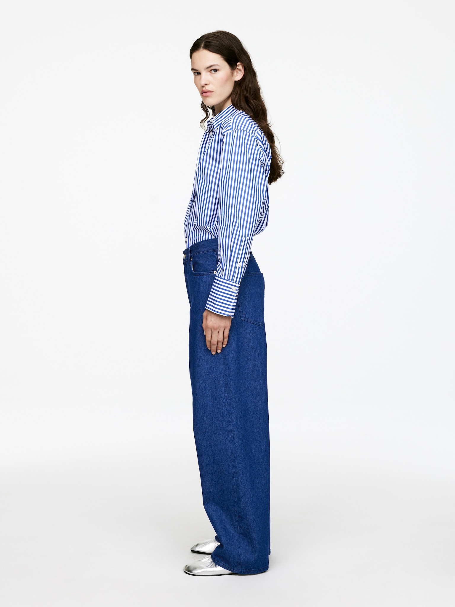 AMBER Barrel Jeans - Μπλε/Μπλε/Χακί Πράσινο/Μαύρο/Blue - 3