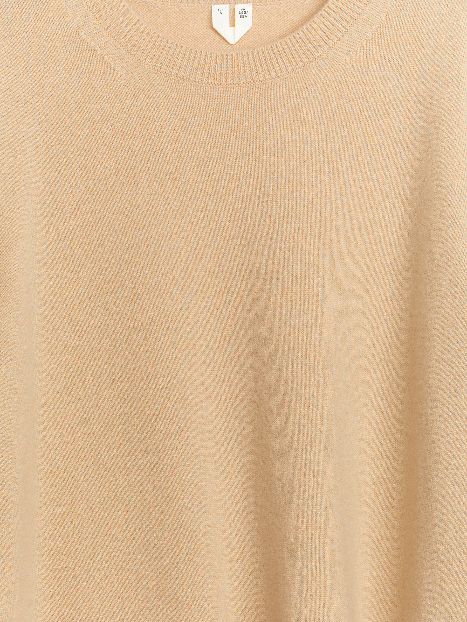 Cashmere-Wool Jumper - Beige - Regular fit - Women - StillMedia/DescriptiveDetail - 1