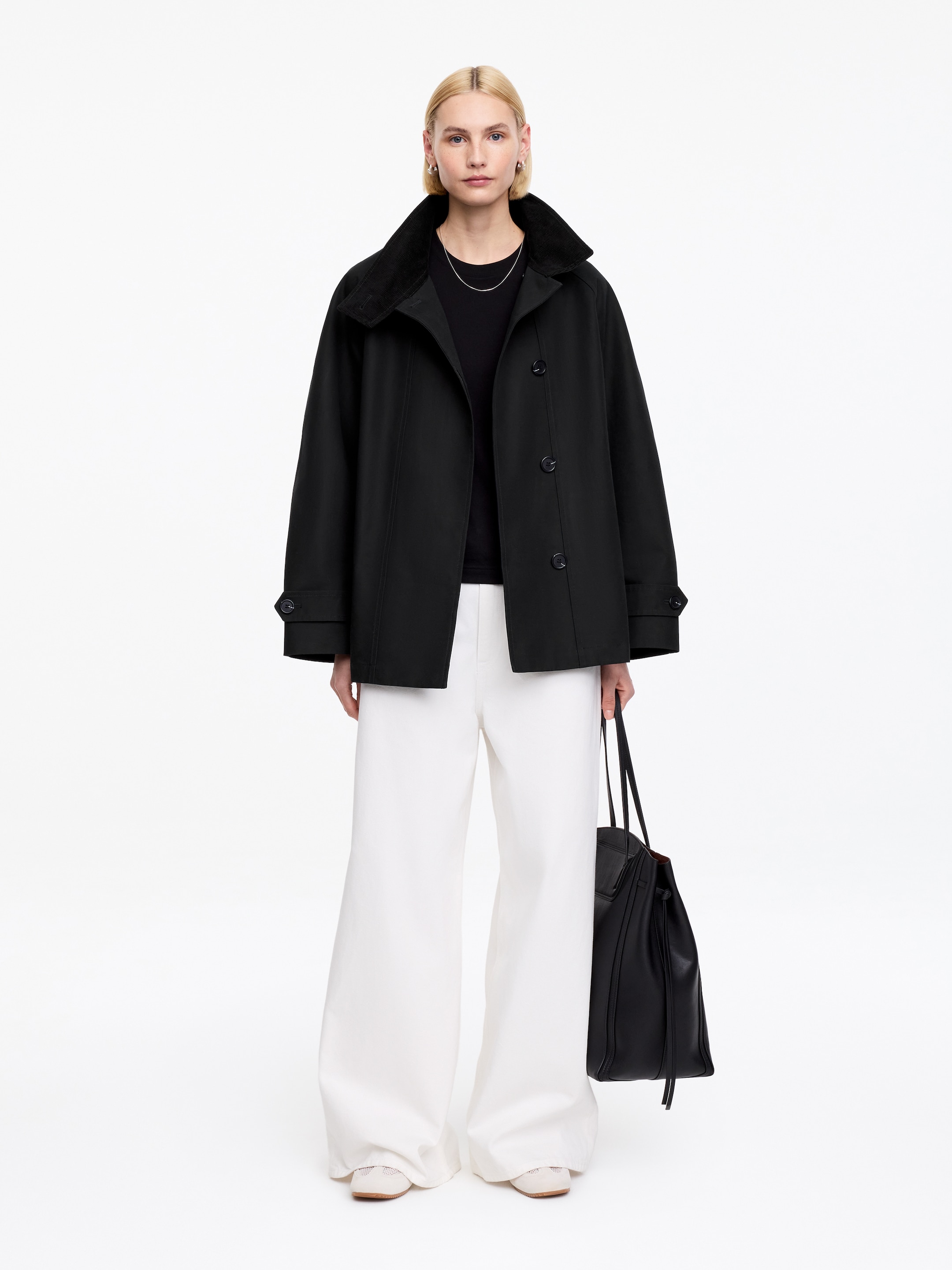 Jacke mit Cordkragen-#272627-17881