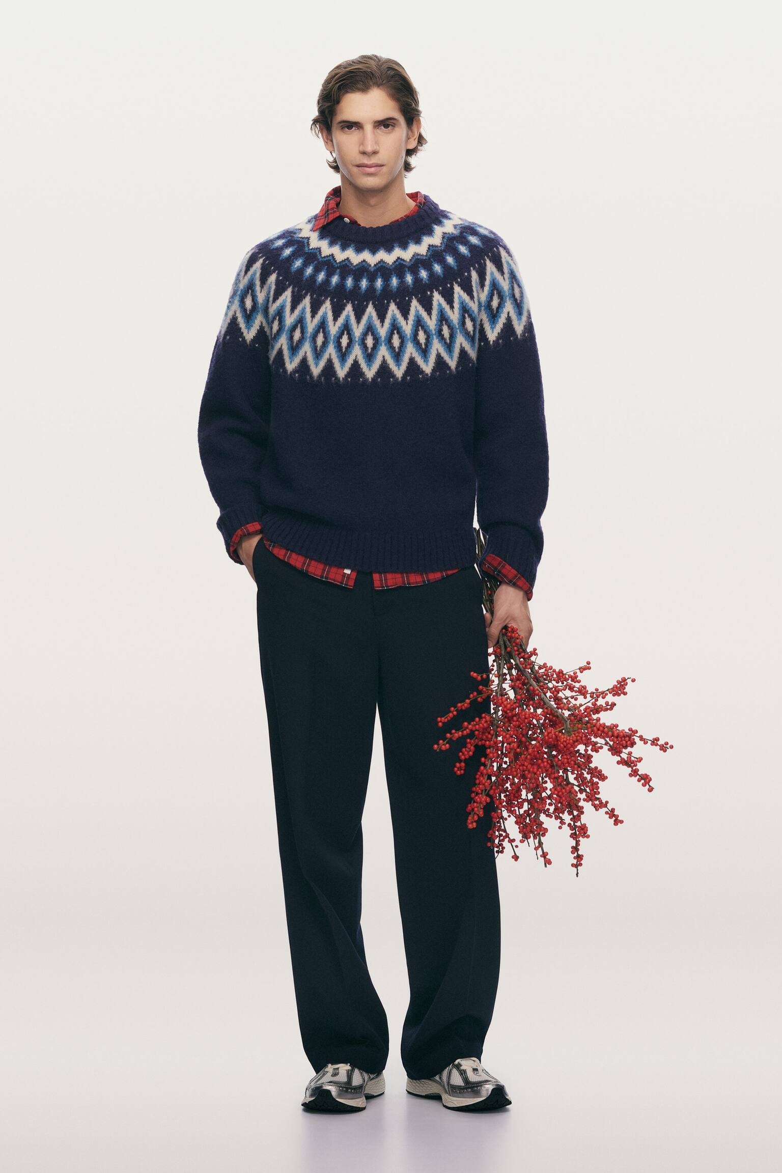 Chemise en flanelle - Rouge/Noir - 5