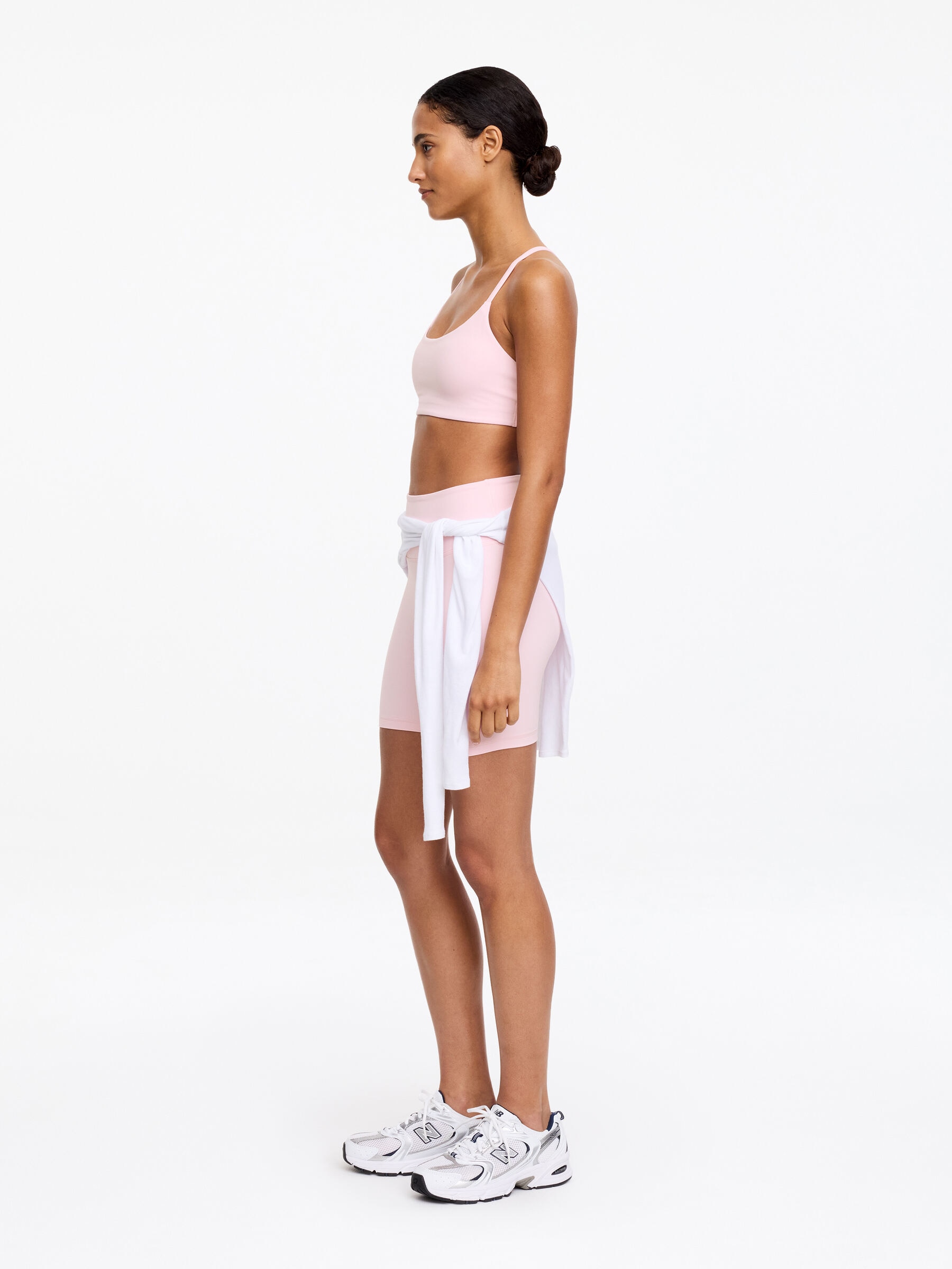 Soft Stretch Bra - Pink - Slim fit - Women - StillMedia/Lookbook - 4