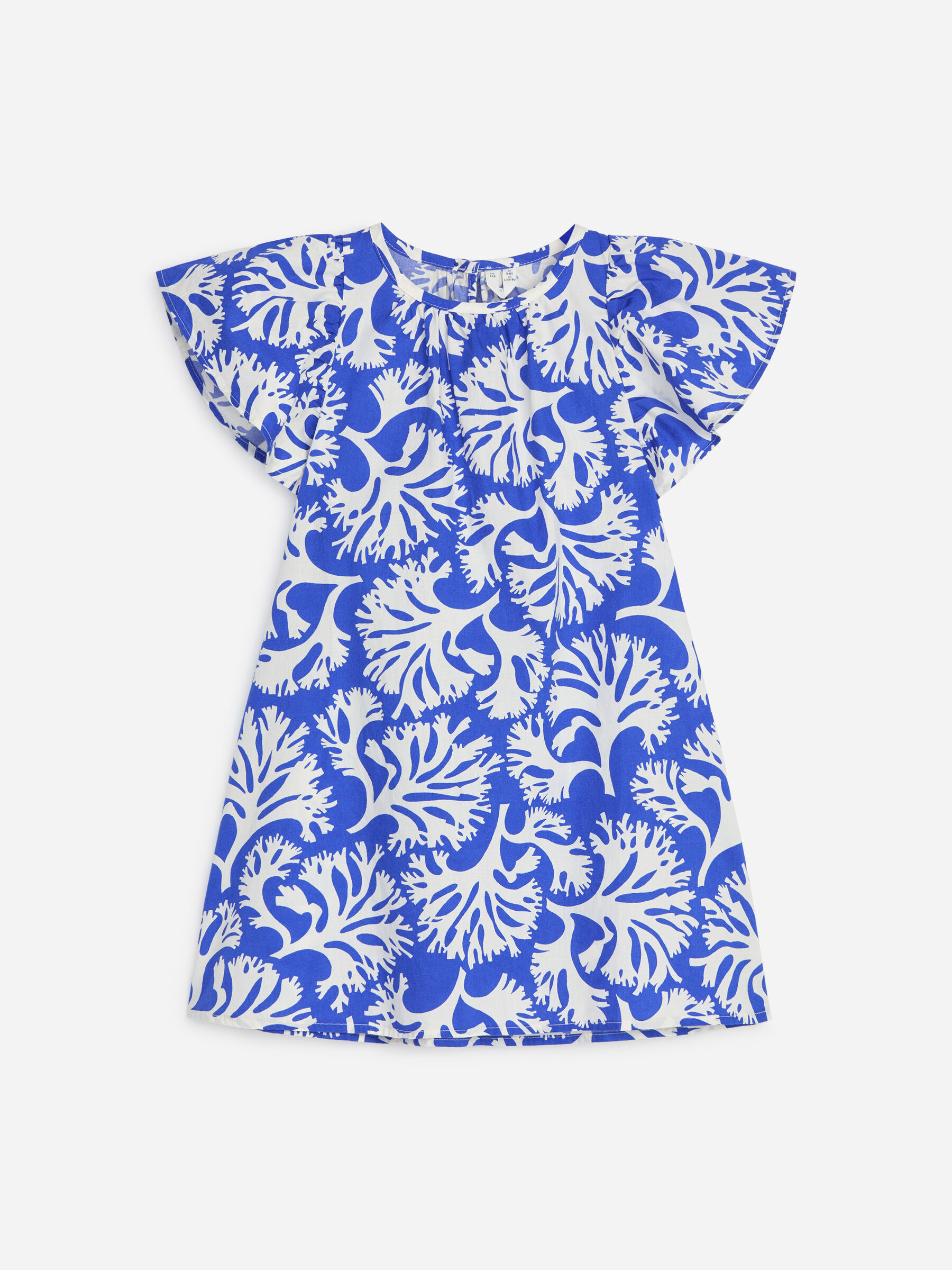 Seersucker Dress-#3B4EA3-19409
