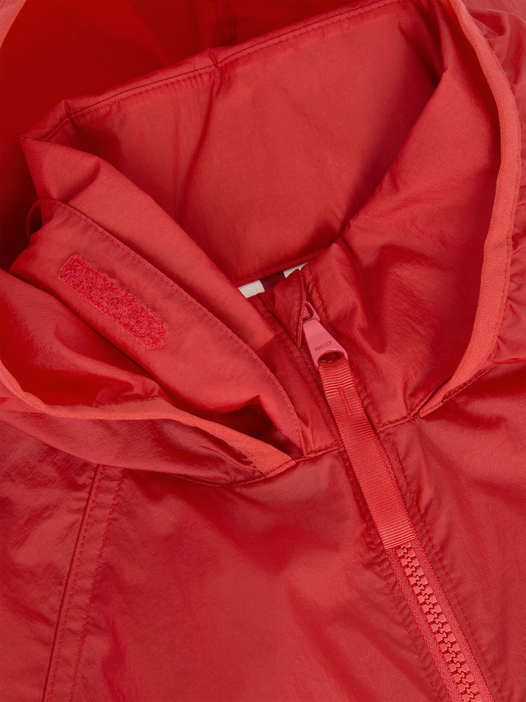 Minimal Windbreaker - Red - Regular fit - Men - StillMedia/DescriptiveDetail - 8